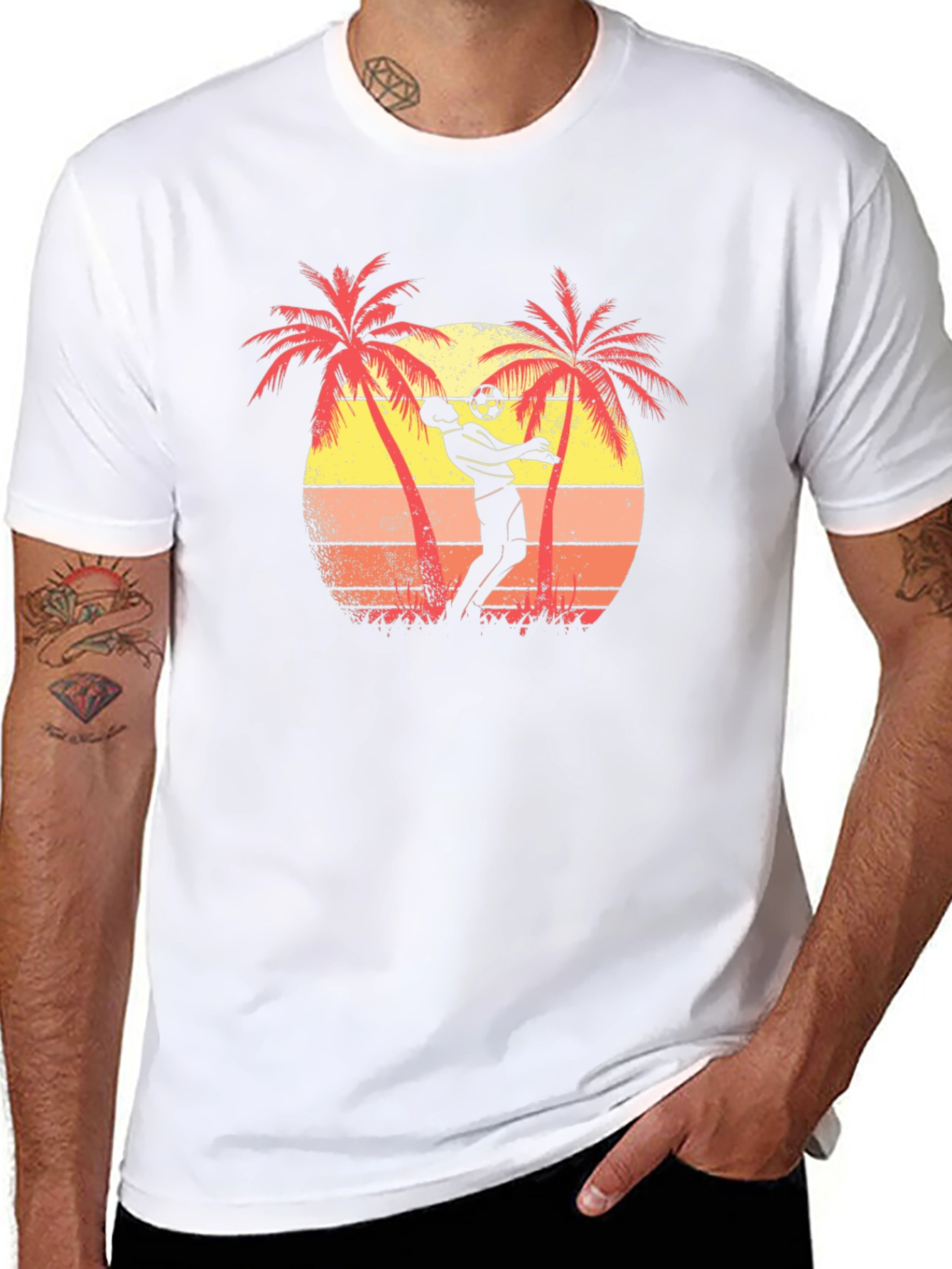 Tropical Soccer T-Shirt
