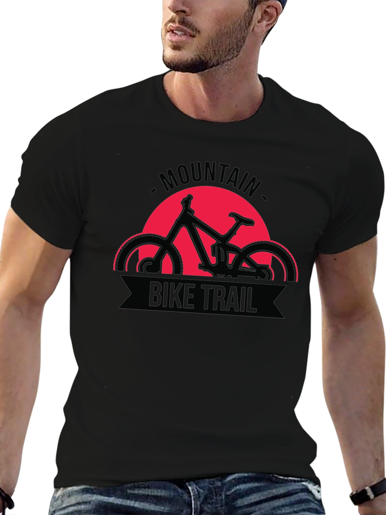 Mountain Bike Trail T-Shirt - Ride the Adventure