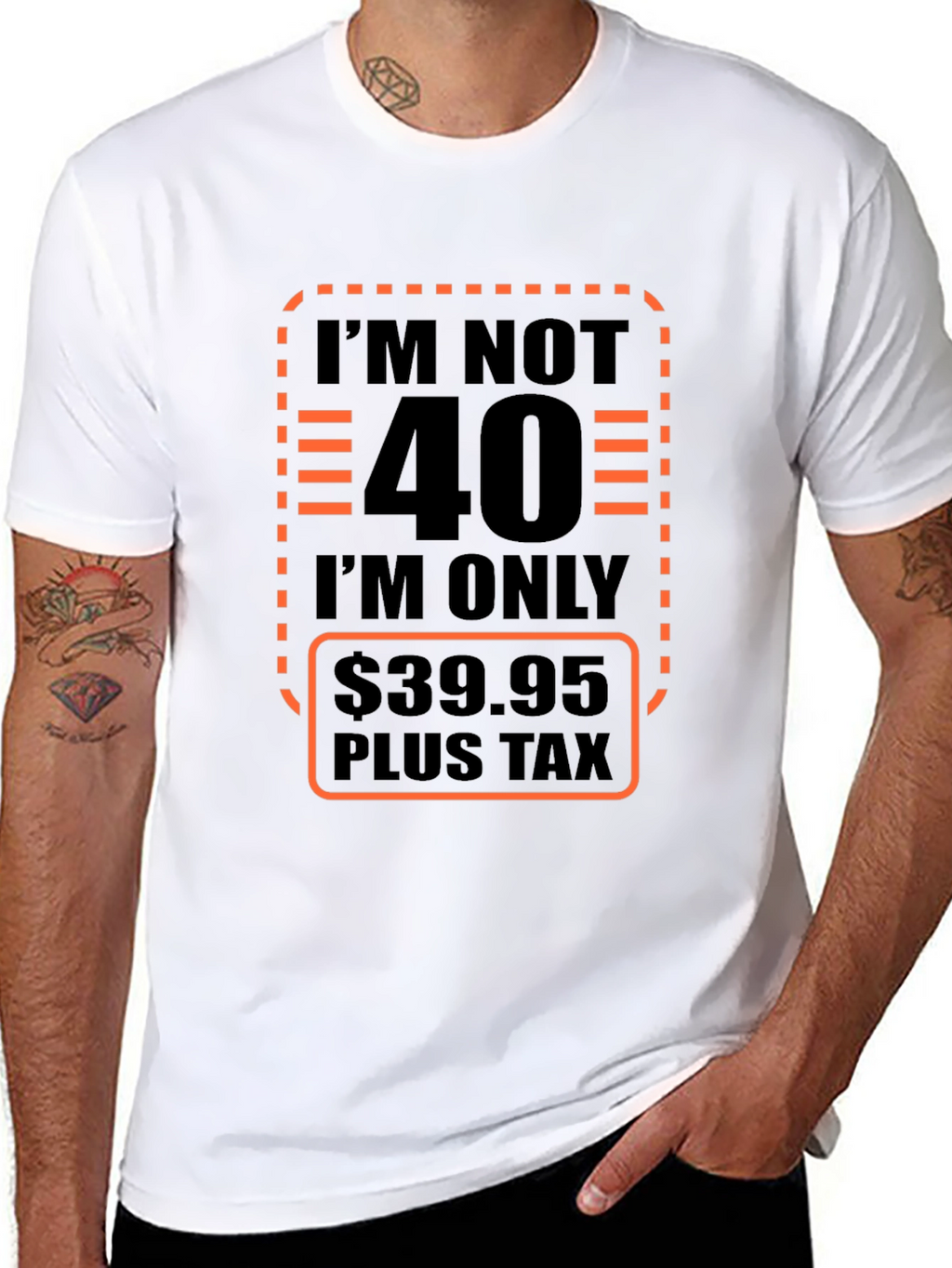 Funny 40th Birthday T-Shirt - Only $39.95!