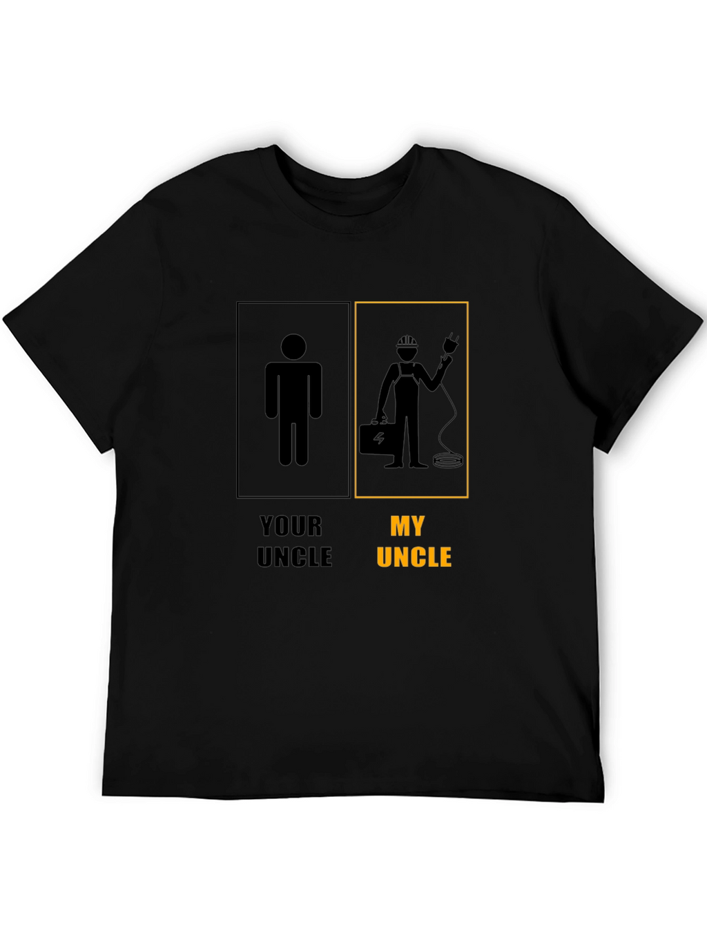 Funny Electrician Uncle T-Shirt