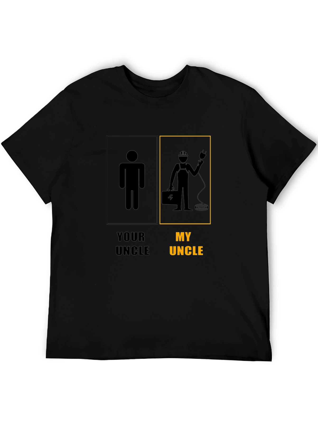 Funny Electrician Uncle T-Shirt