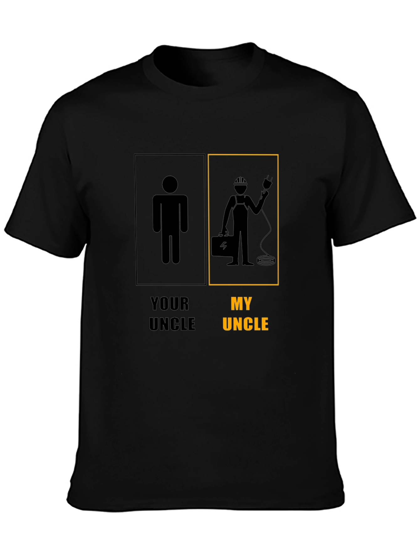 Funny Electrician Uncle T-Shirt