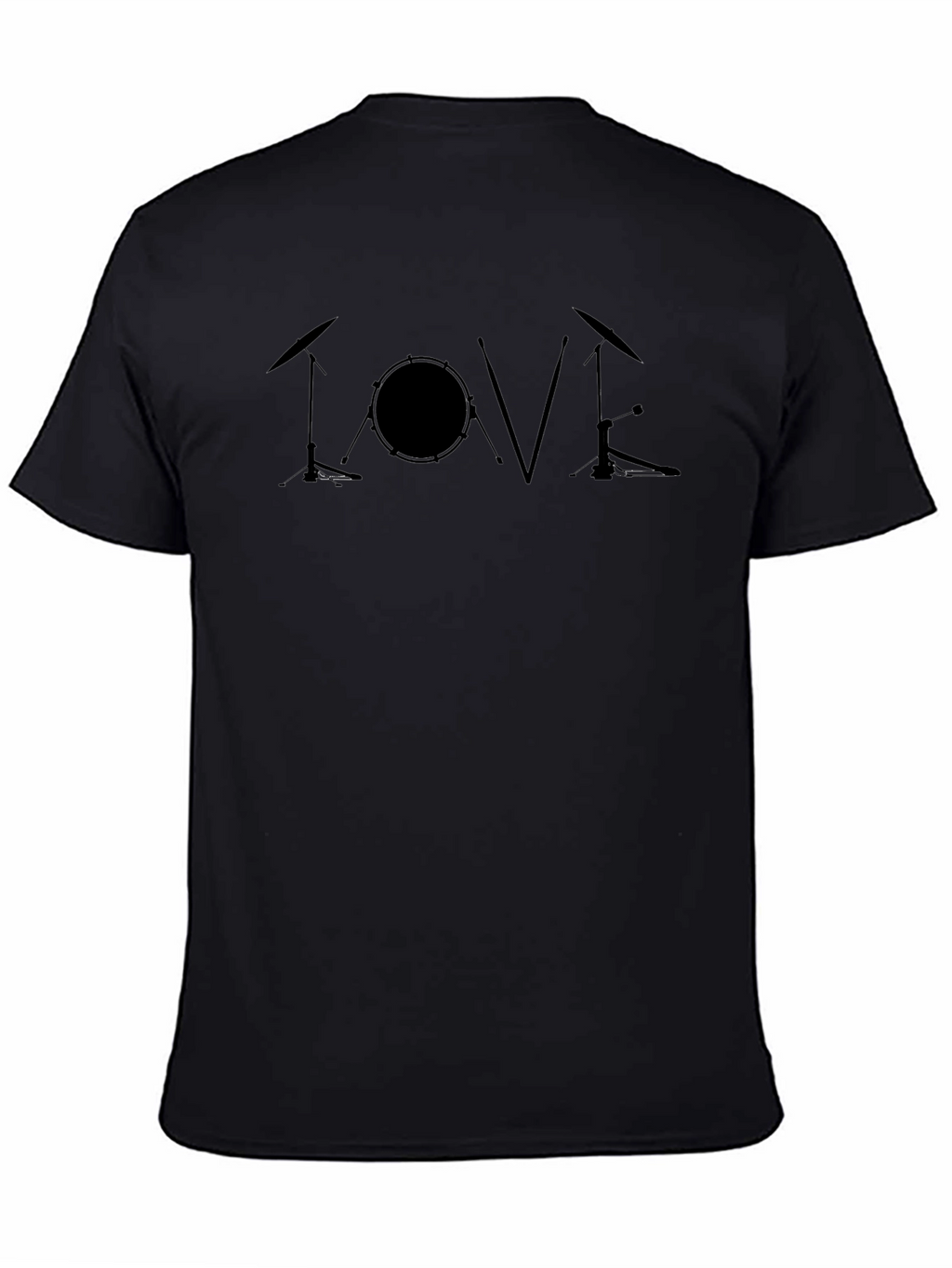 Drum Set LOVE Graphic T-Shirt