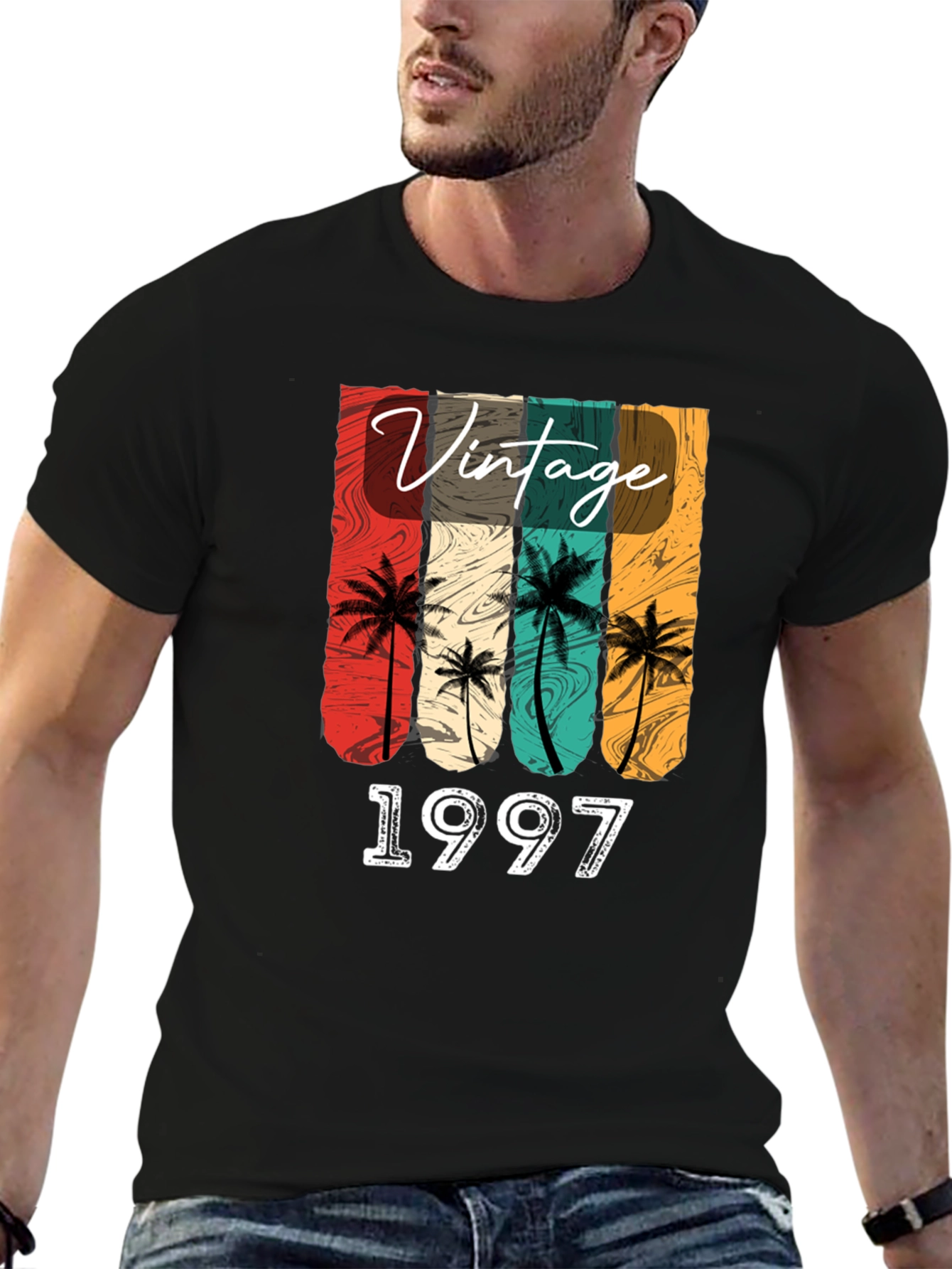 Vintage 1997 Palm Tree Graphic Tee