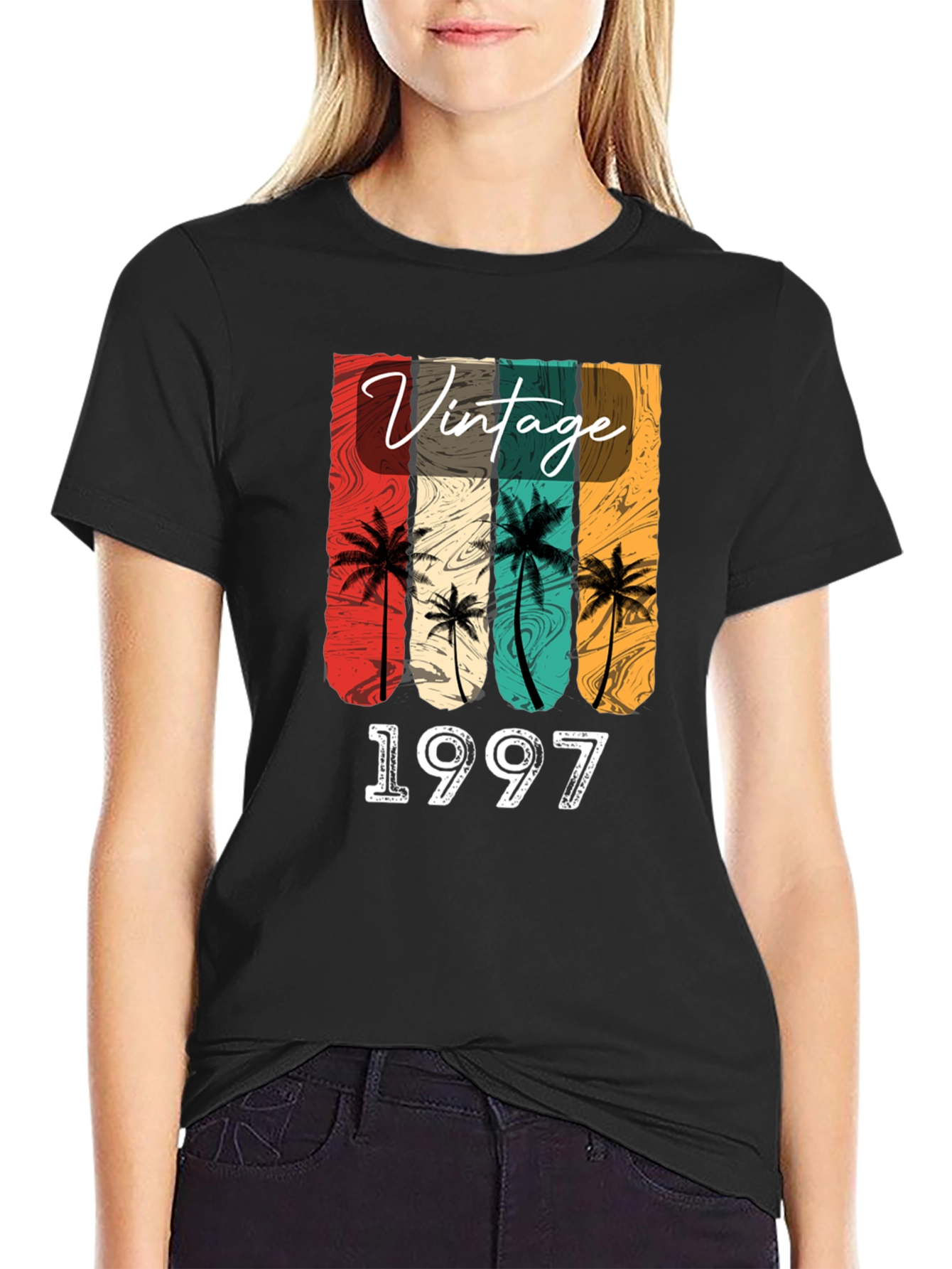 Vintage 1997 Palm Tree Graphic Tee