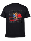 Best Dog Mom Ever Patriotic Graphic Tee