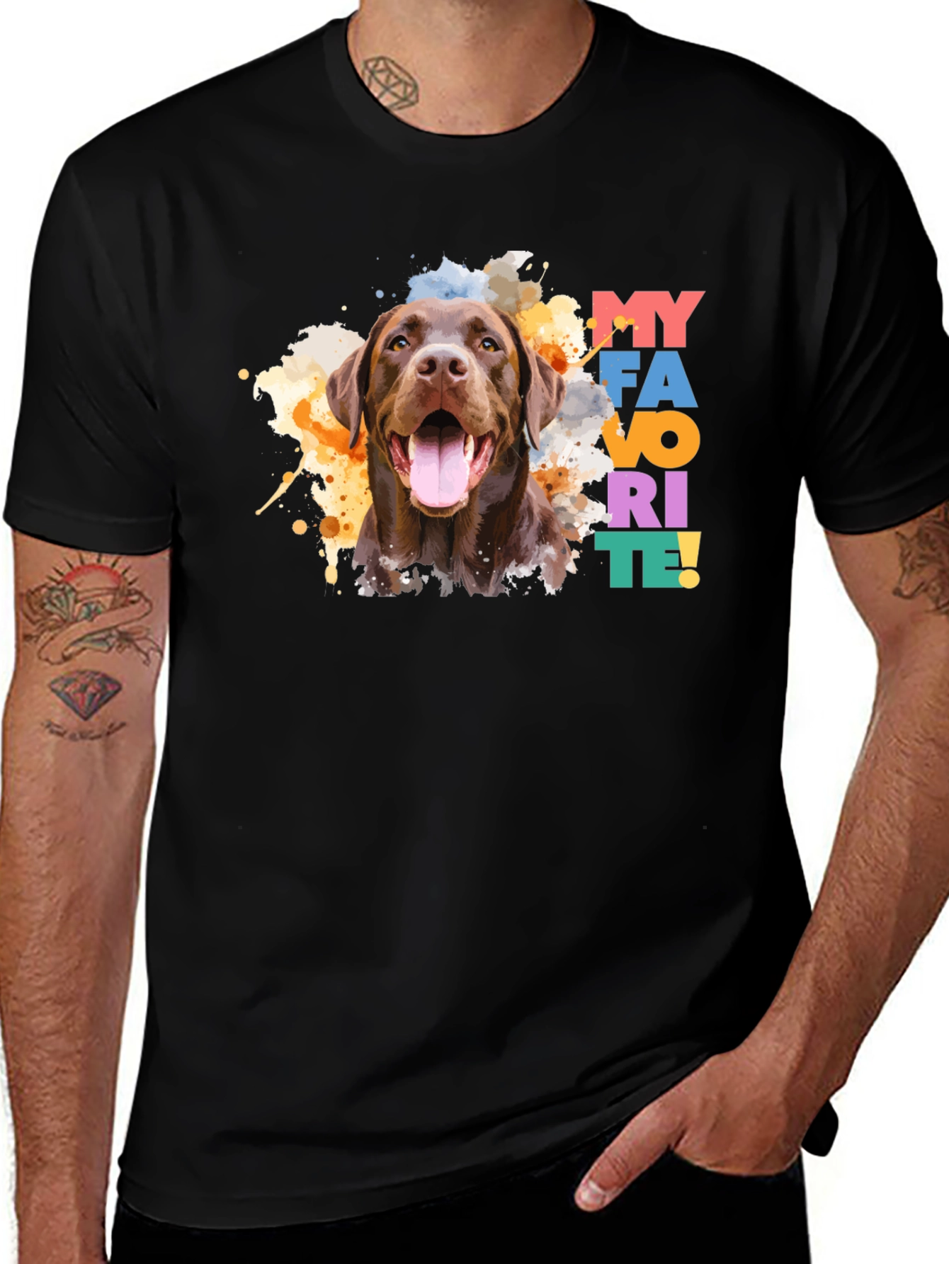 Dog Lover T-Shirt - My Favorite Labrador