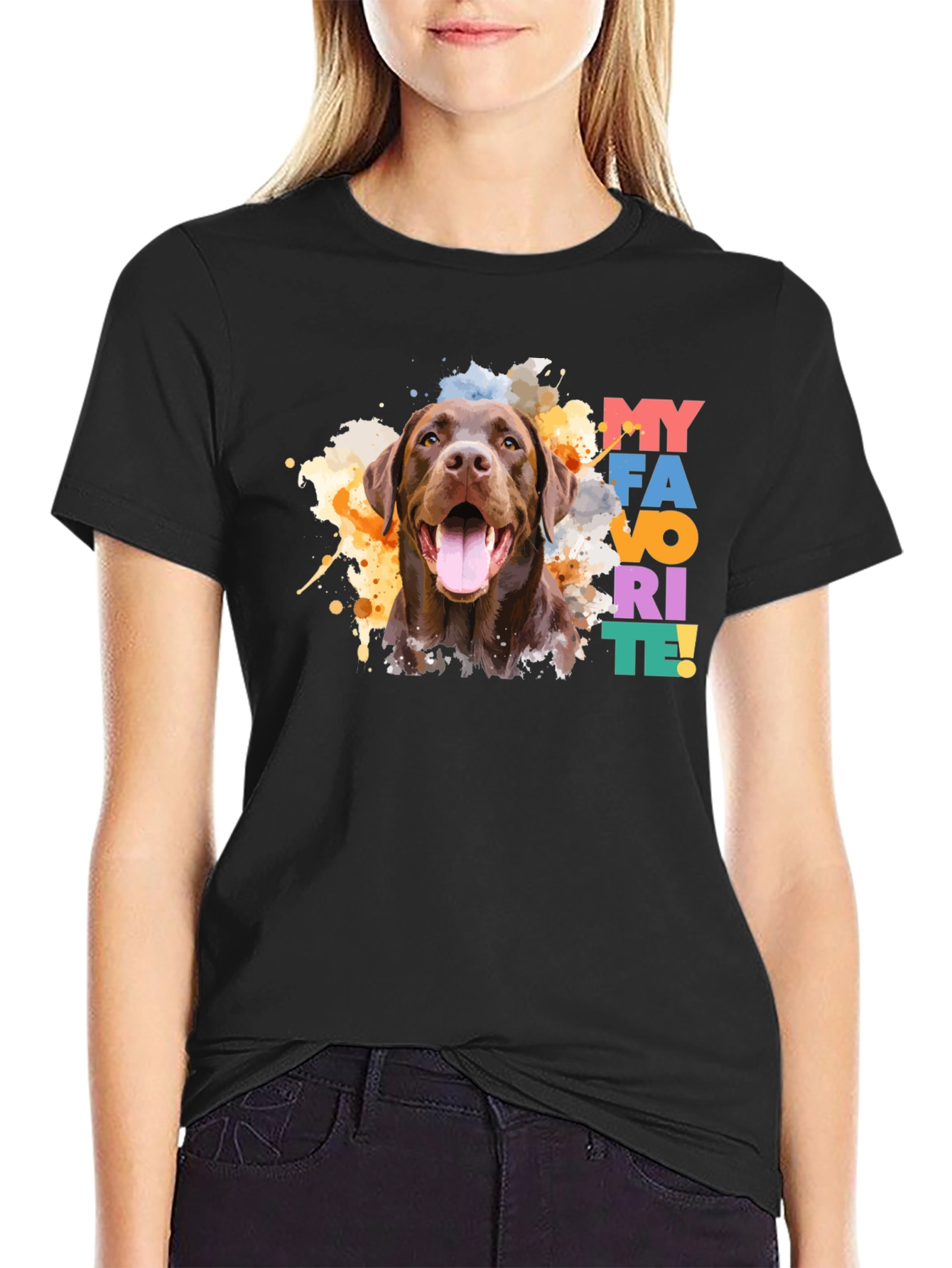 Dog Lover T-Shirt - My Favorite Labrador