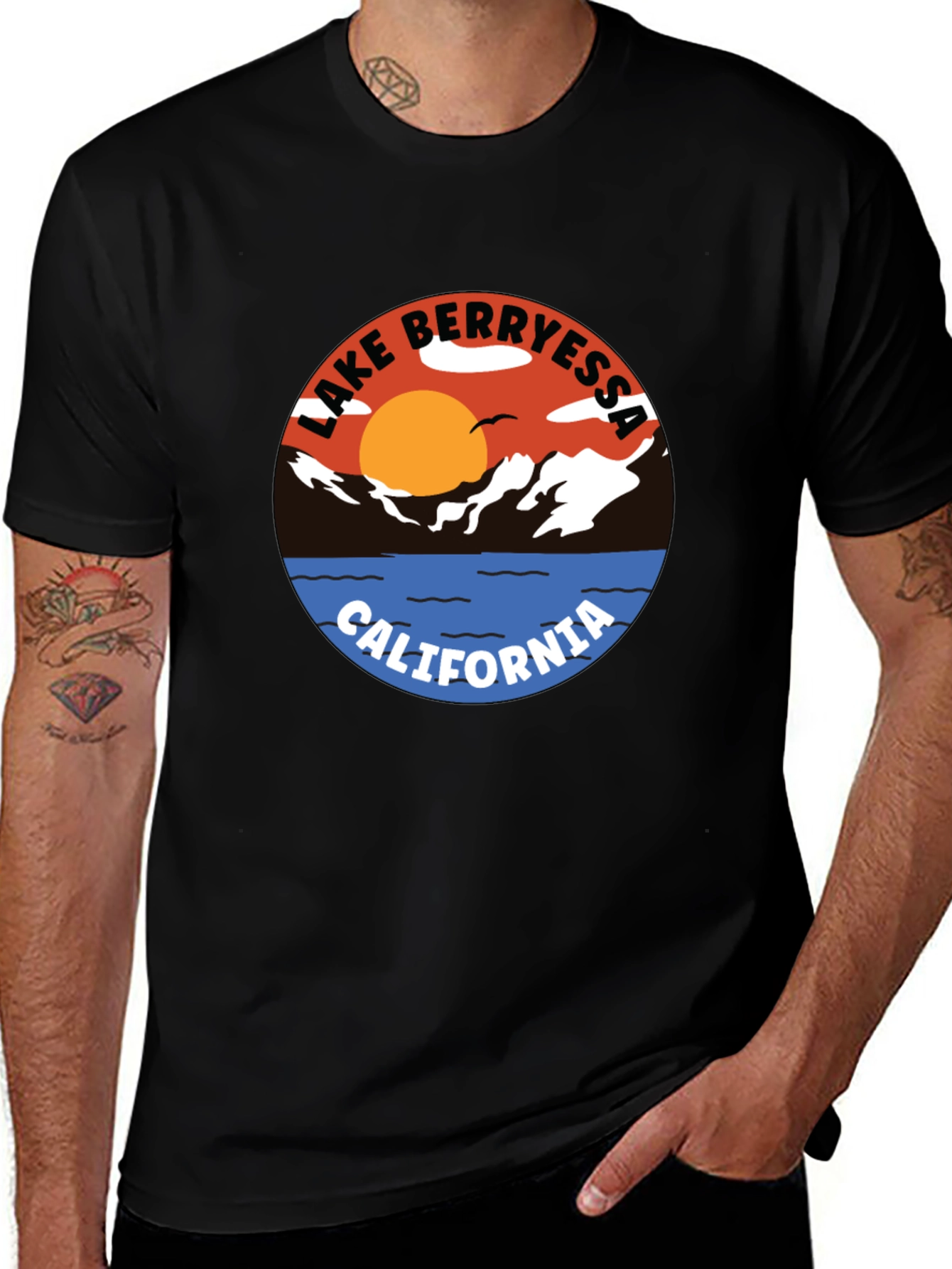 Lake Berryessa California Graphic Tee