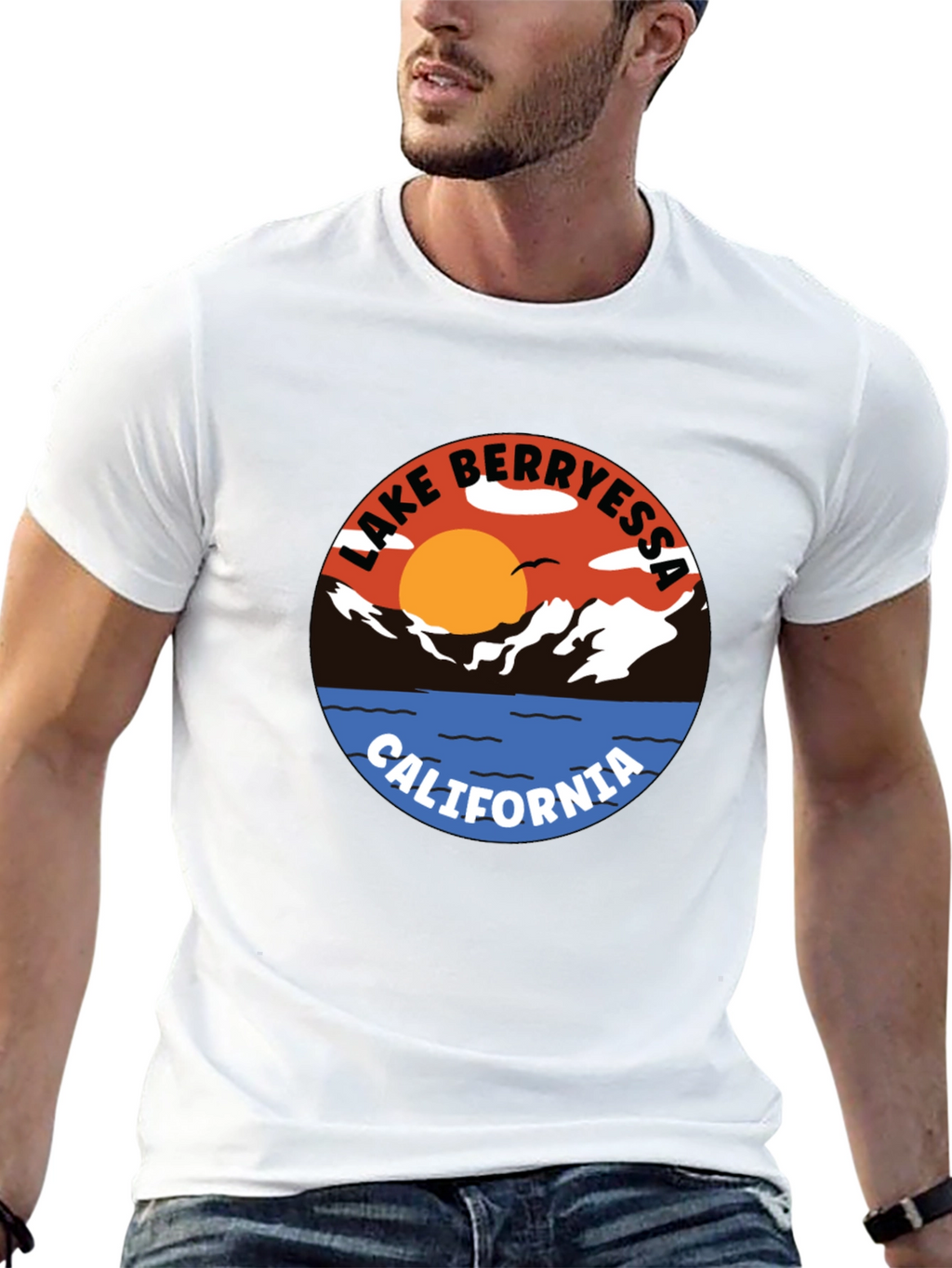 Lake Berryessa California Graphic Tee