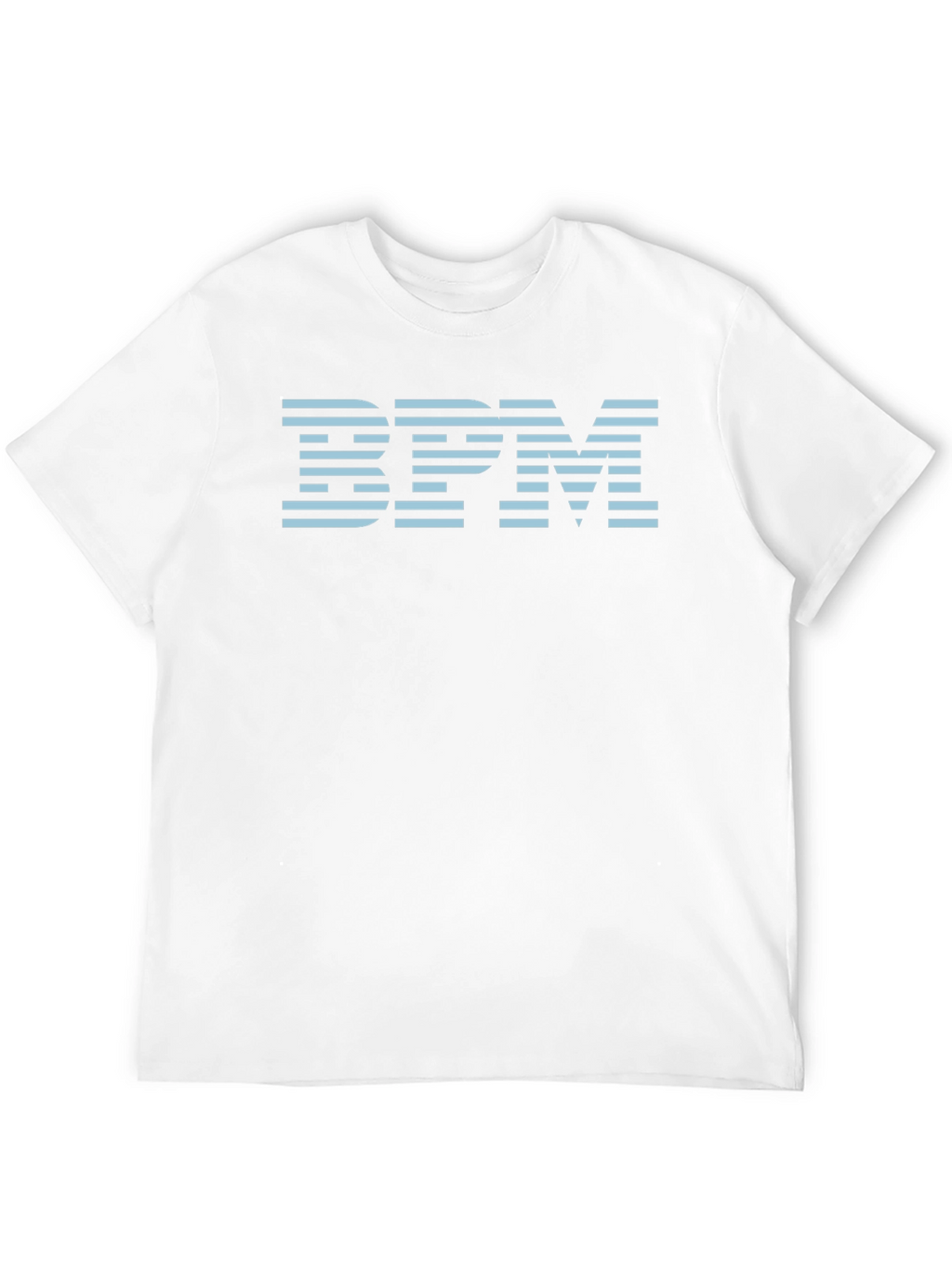 BPM Striped Graphic Tee - Cool Black T-Shirt