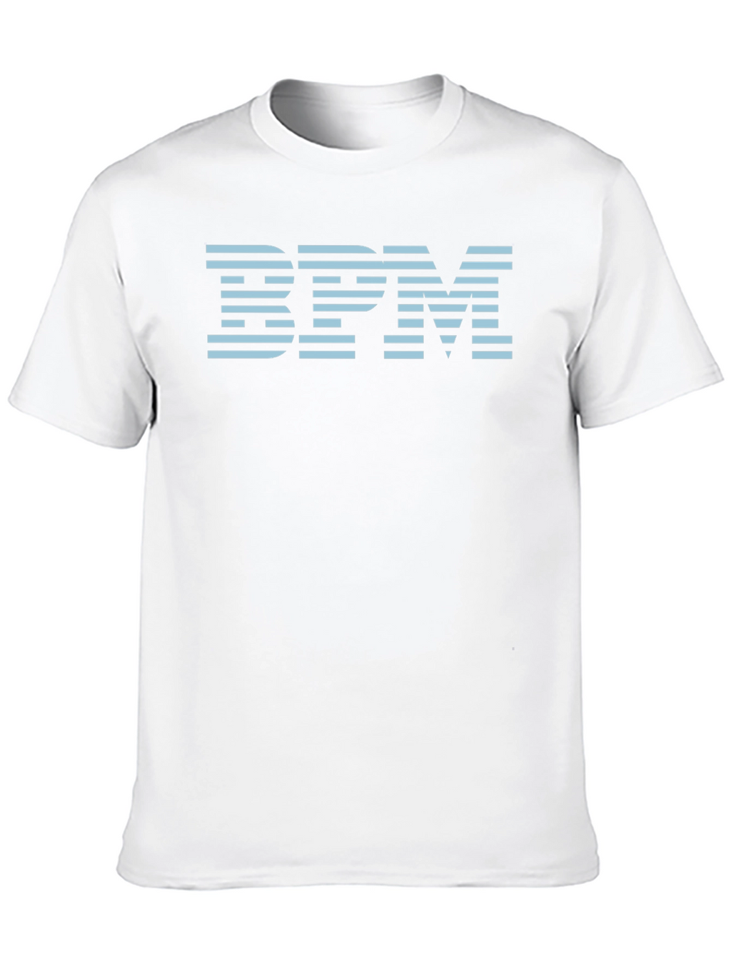 BPM Striped Graphic Tee - Cool Black T-Shirt