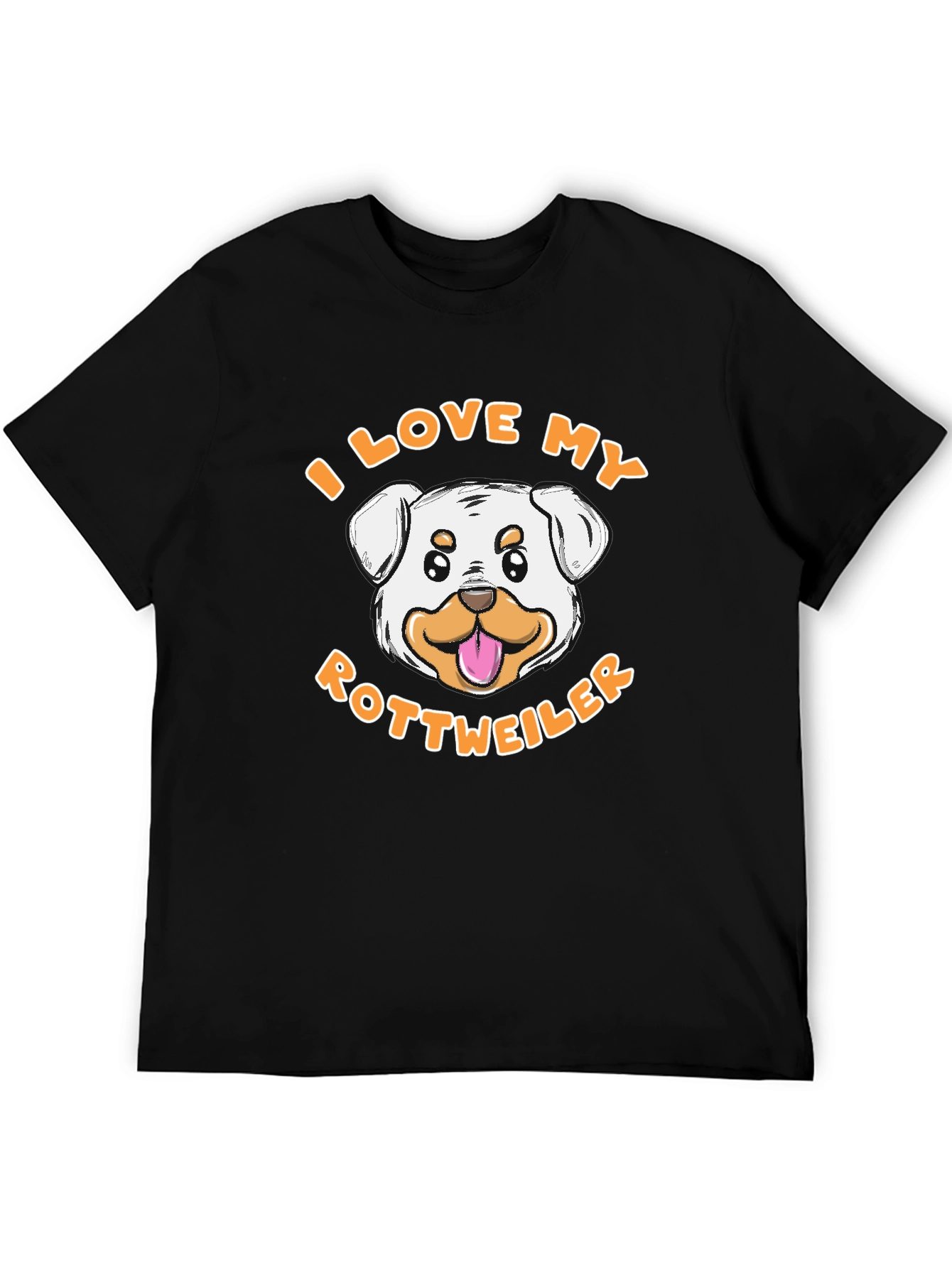 I Love My Rottweiler T-Shirt - Dog Lover Tee