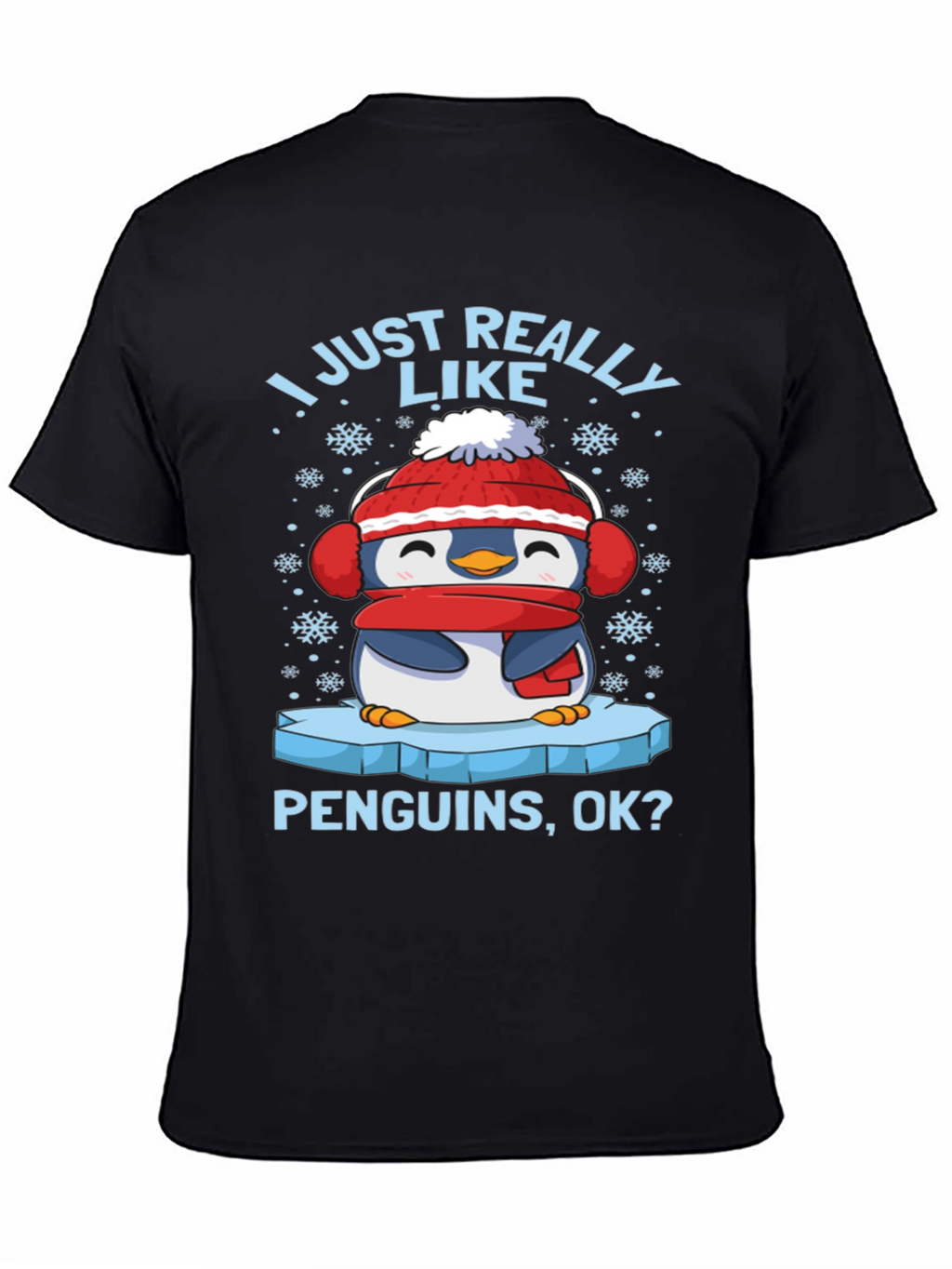 Penguin Lover T-Shirt - Winter Holiday Tee