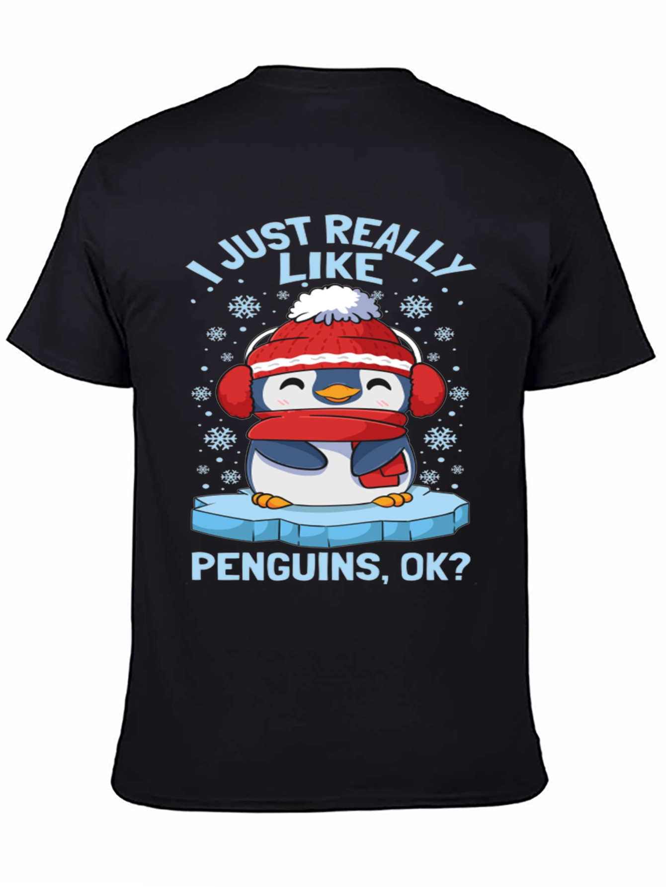 Penguin Lover T-Shirt - Winter Holiday Tee
