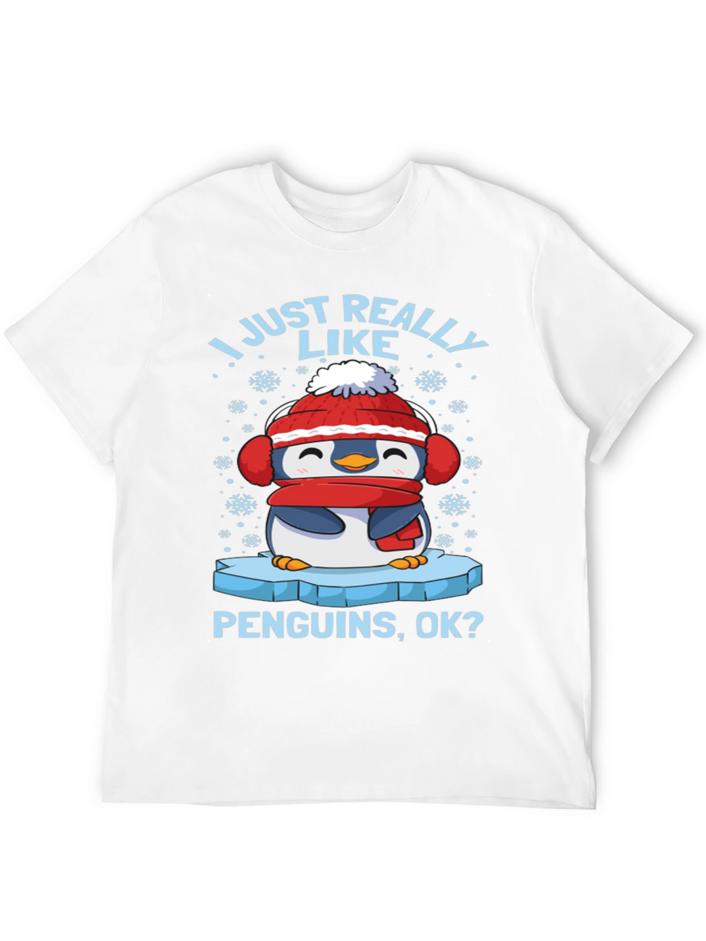 Penguin Lover T-Shirt - Winter Holiday Tee