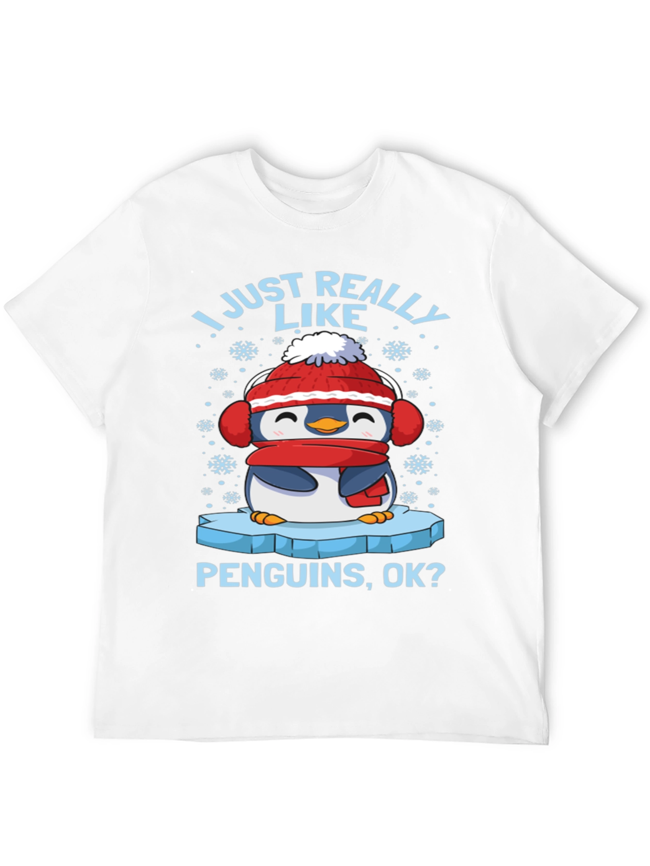 Penguin Lover T-Shirt - Winter Holiday Tee