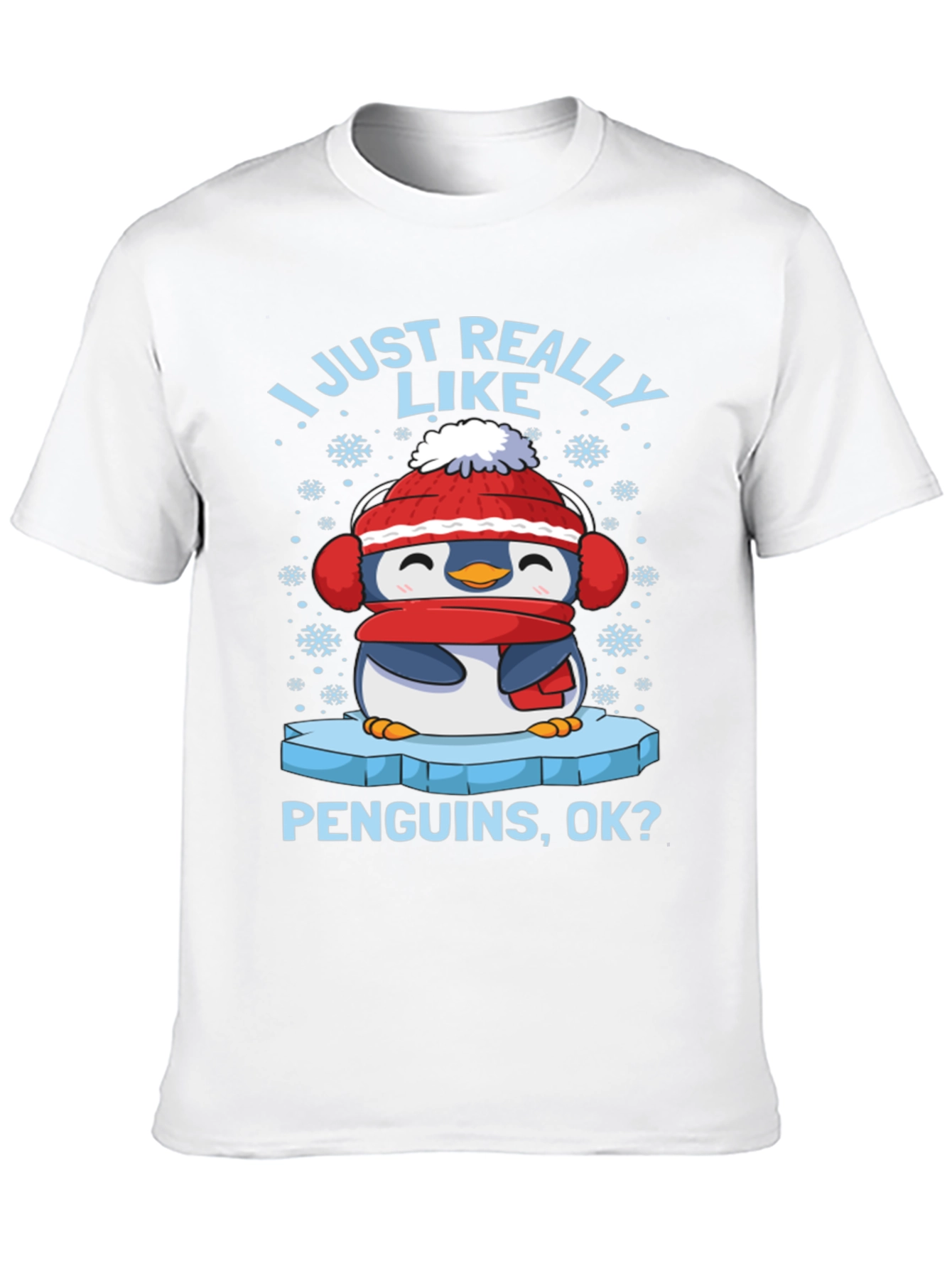 Penguin Lover T-Shirt - Winter Holiday Tee