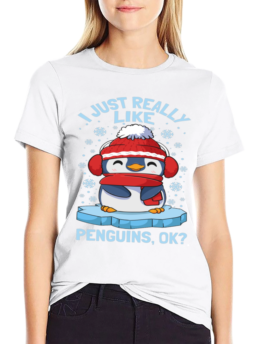 Penguin Lover T-Shirt - Winter Holiday Tee
