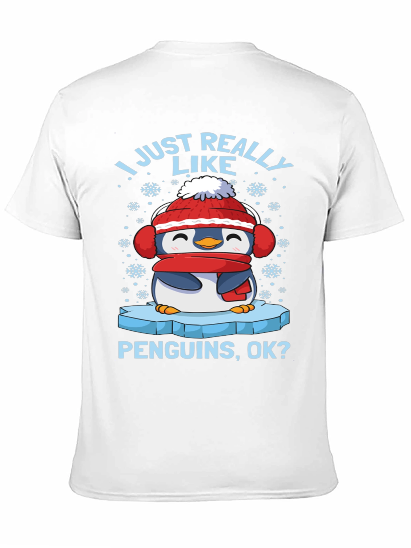 Penguin Lover T-Shirt - Winter Holiday Tee