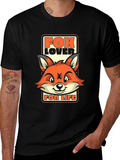 Fox Lover For Life T-Shirt