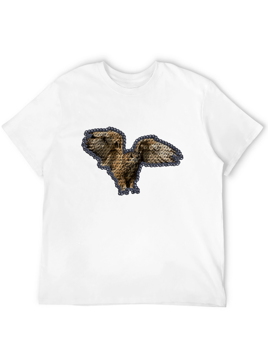 Owl Graphic Print T-Shirt