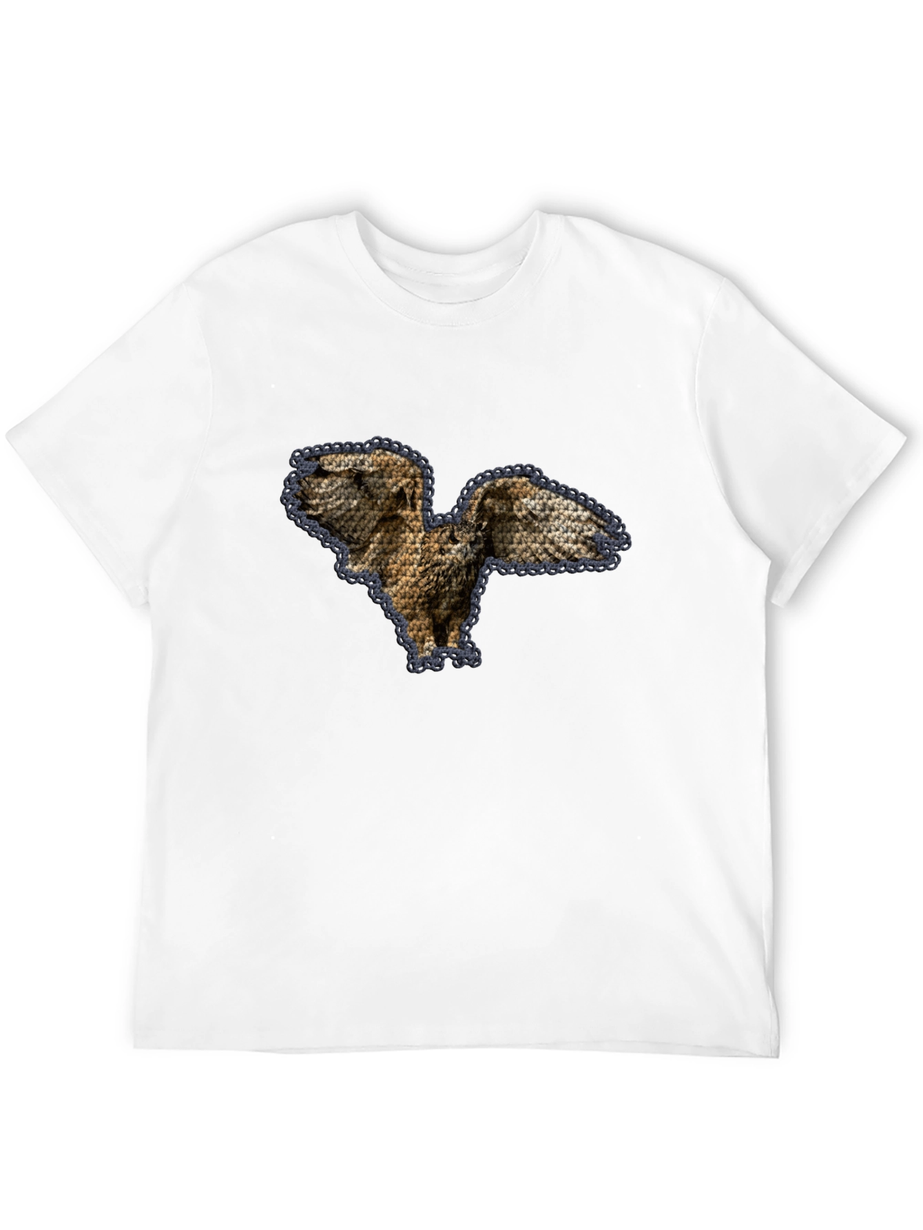 Owl Graphic Print T-Shirt