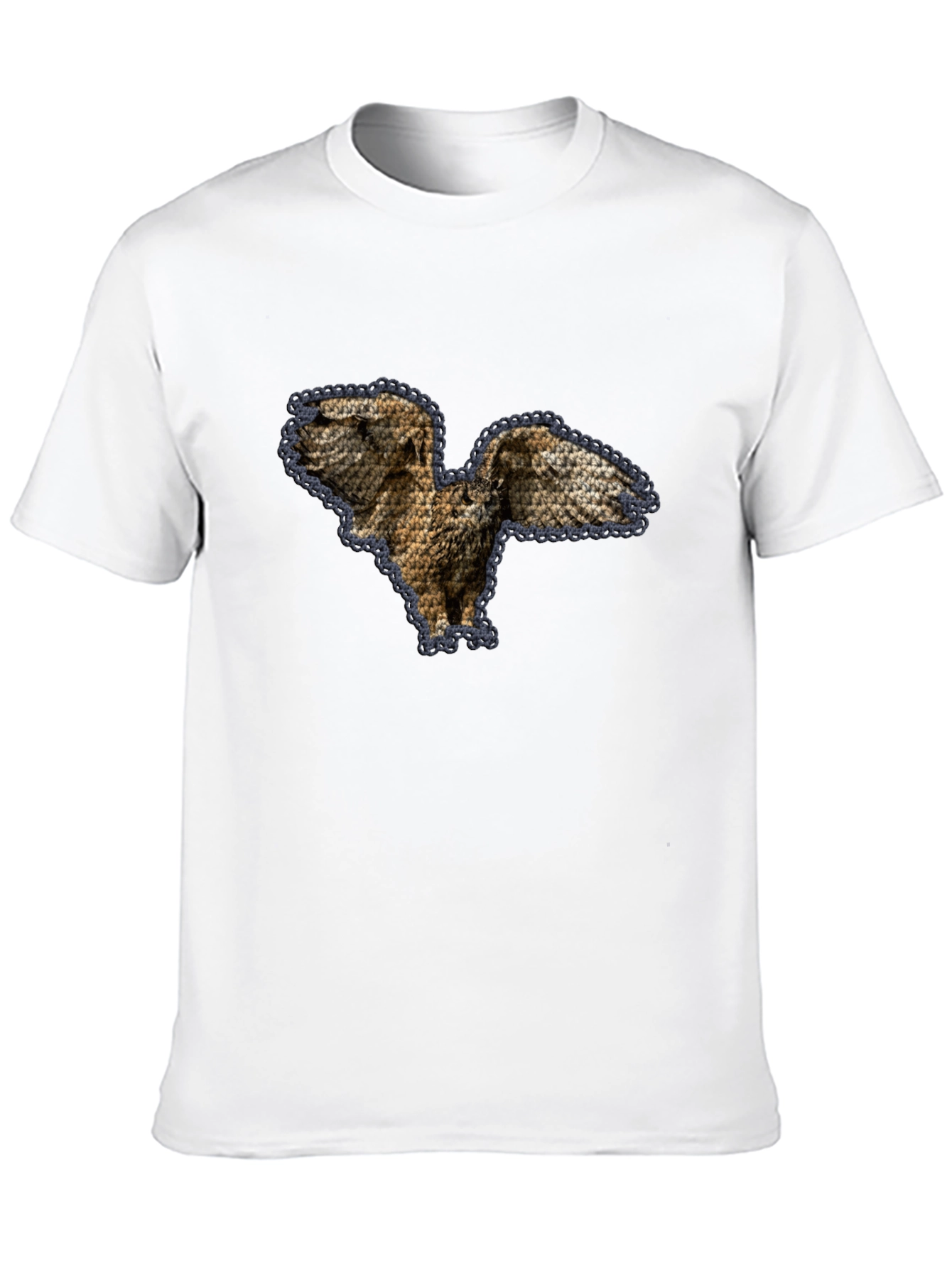 Owl Graphic Print T-Shirt