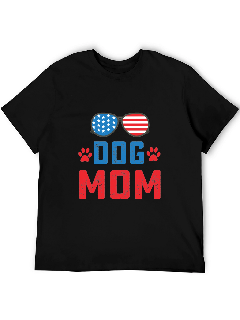 Dog Mom Patriotic T-Shirt