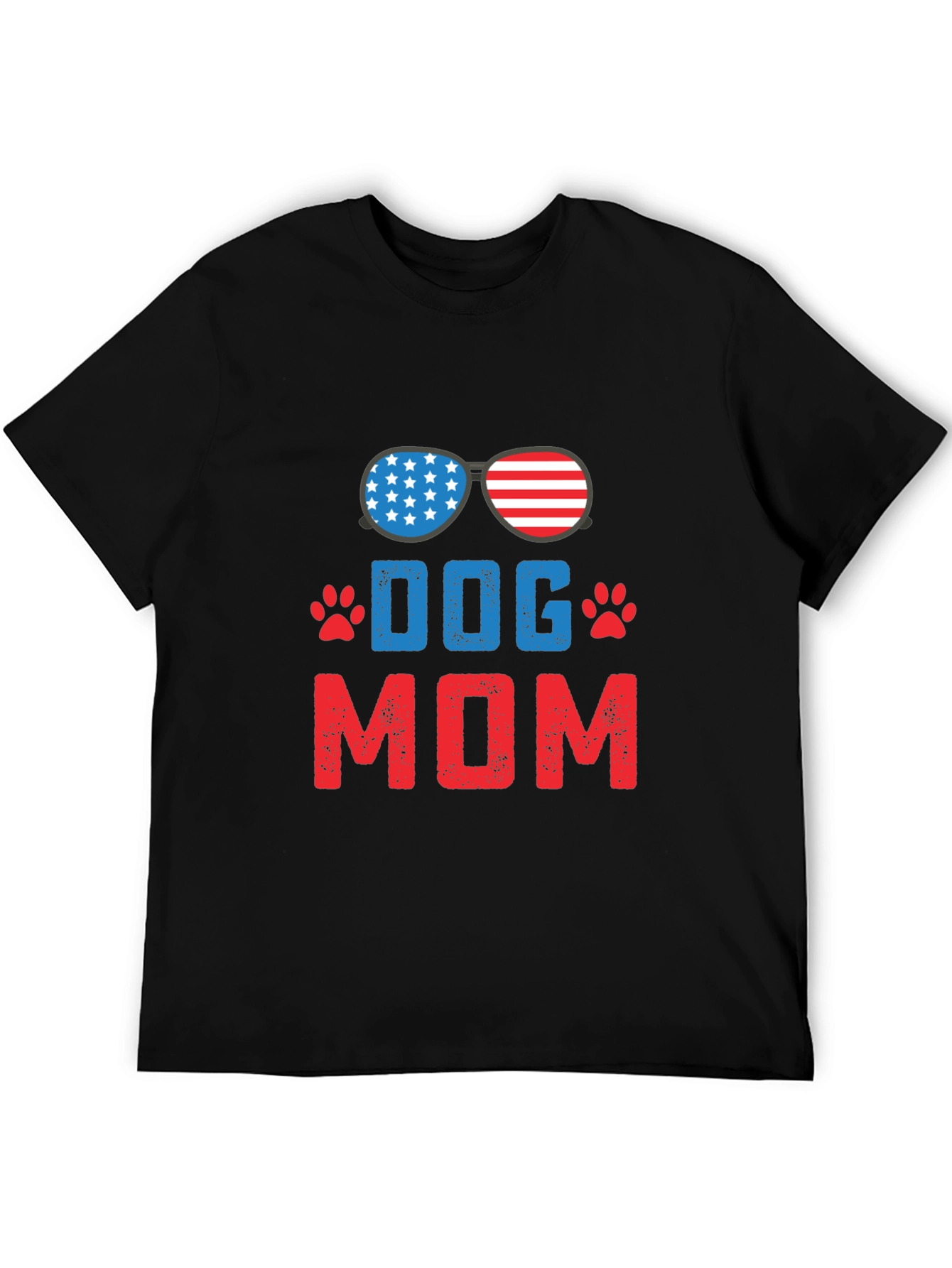 Dog Mom Patriotic T-Shirt