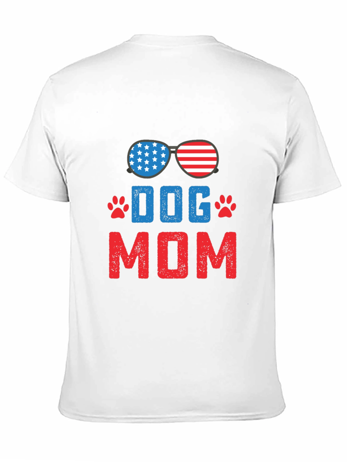 Dog Mom Patriotic T-Shirt