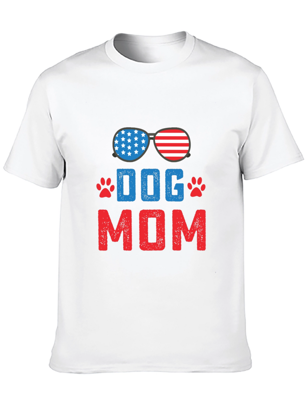 Dog Mom Patriotic T-Shirt