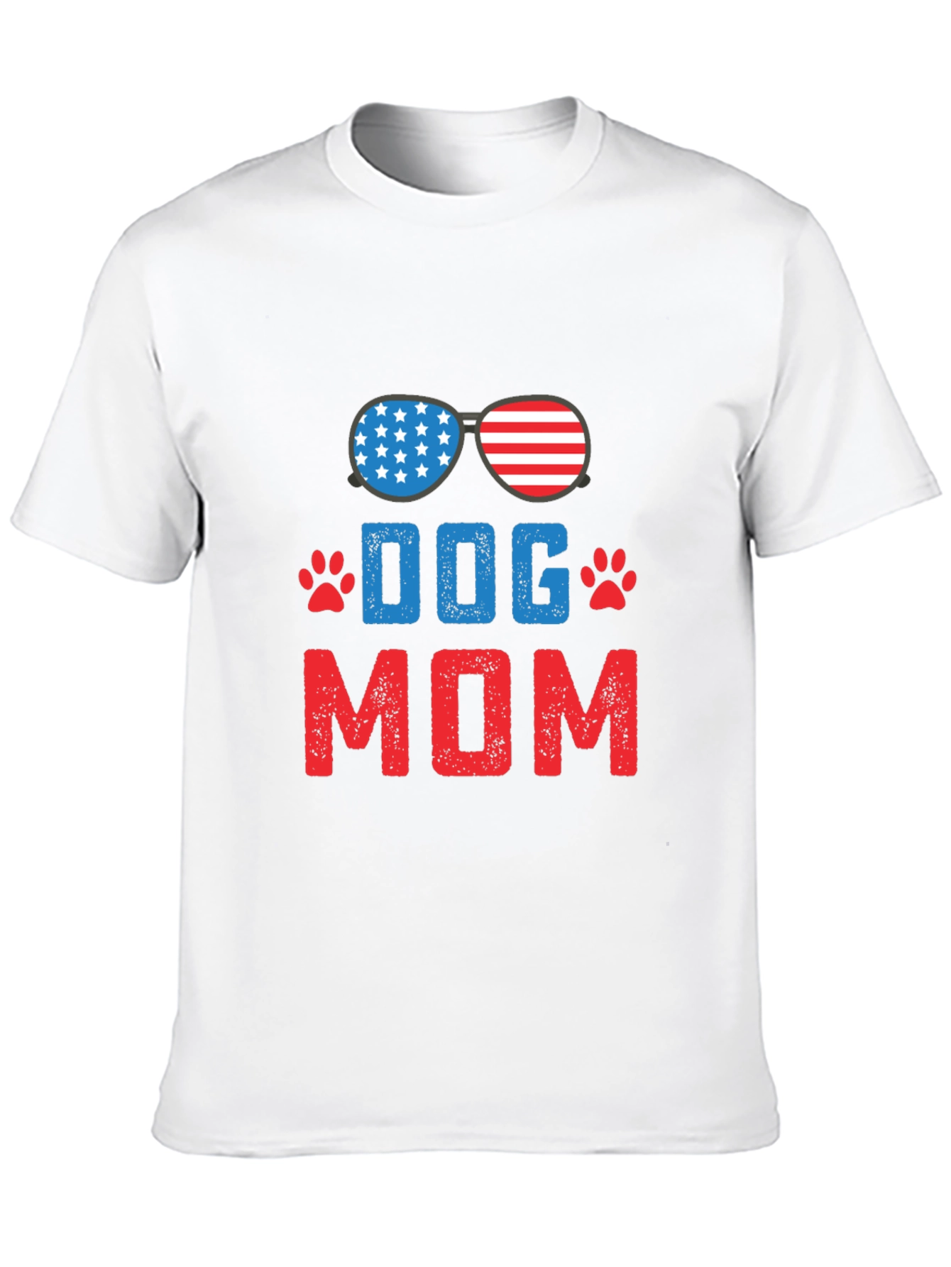 Dog Mom Patriotic T-Shirt