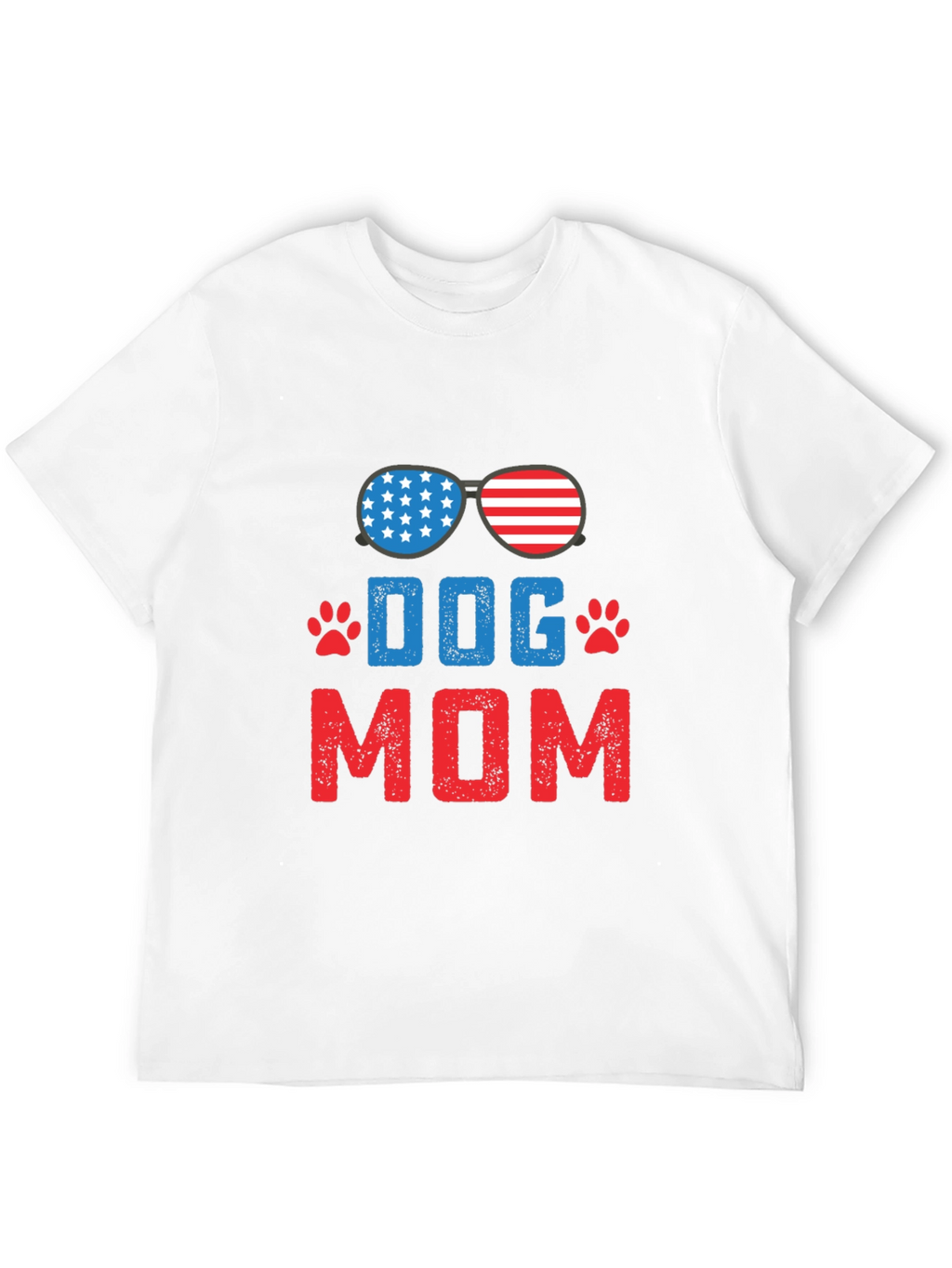 Dog Mom Patriotic T-Shirt