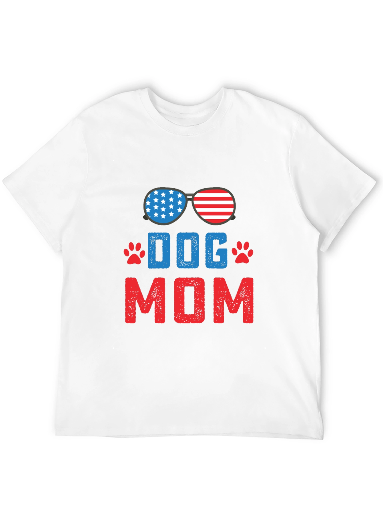 Dog Mom Patriotic T-Shirt