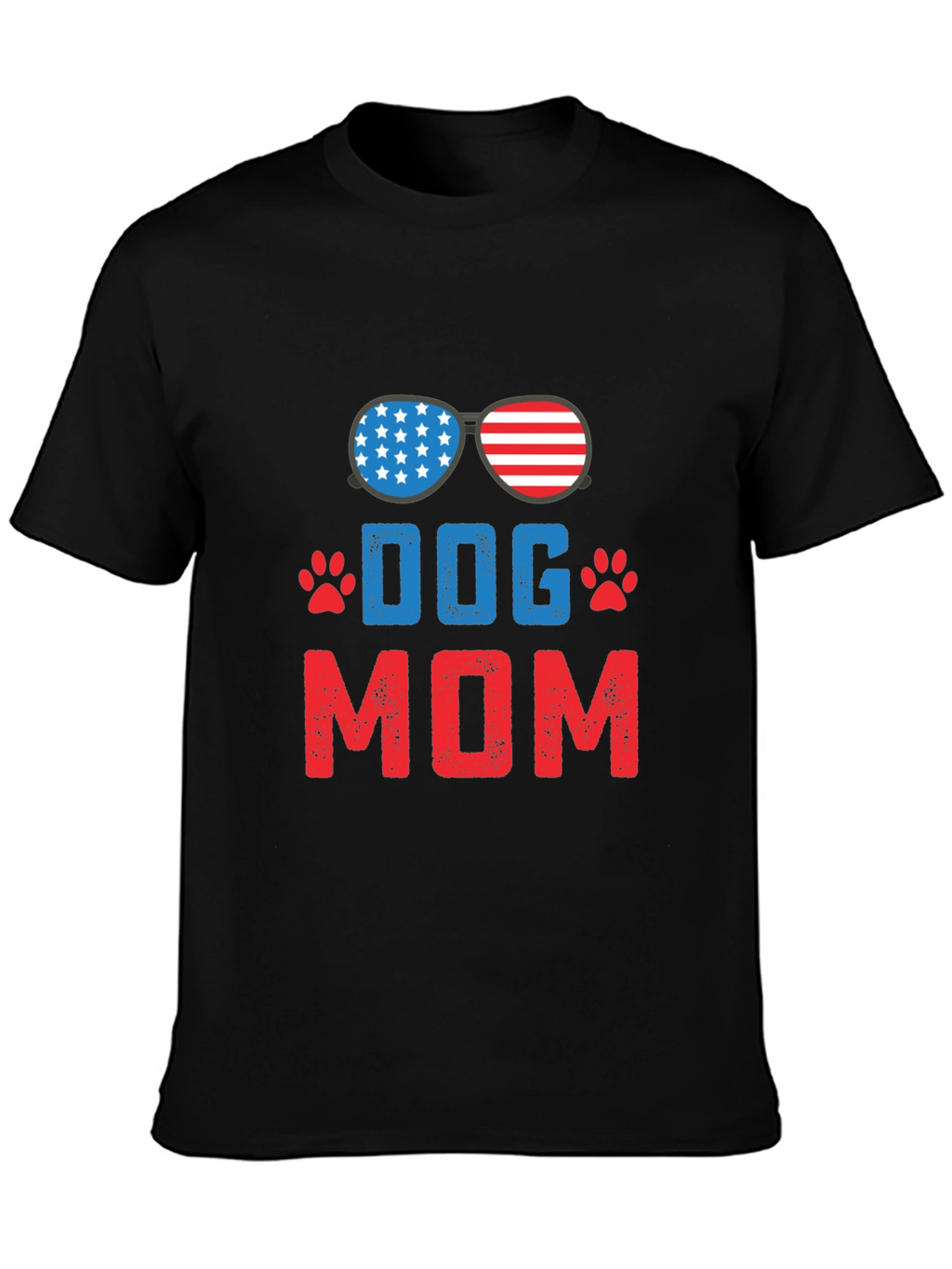 Dog Mom Patriotic T-Shirt