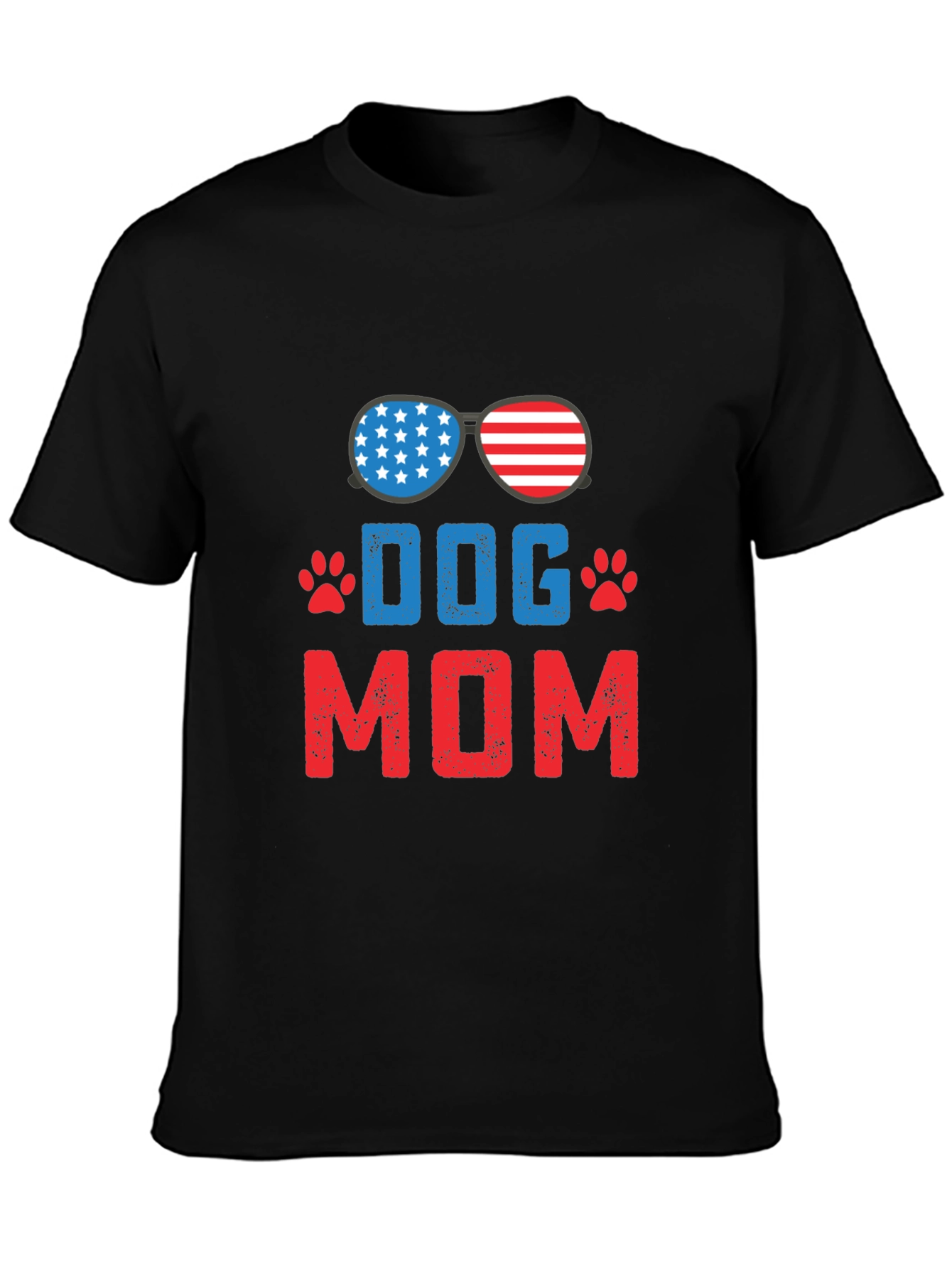 Dog Mom Patriotic T-Shirt