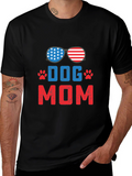 Dog Mom Patriotic T-Shirt