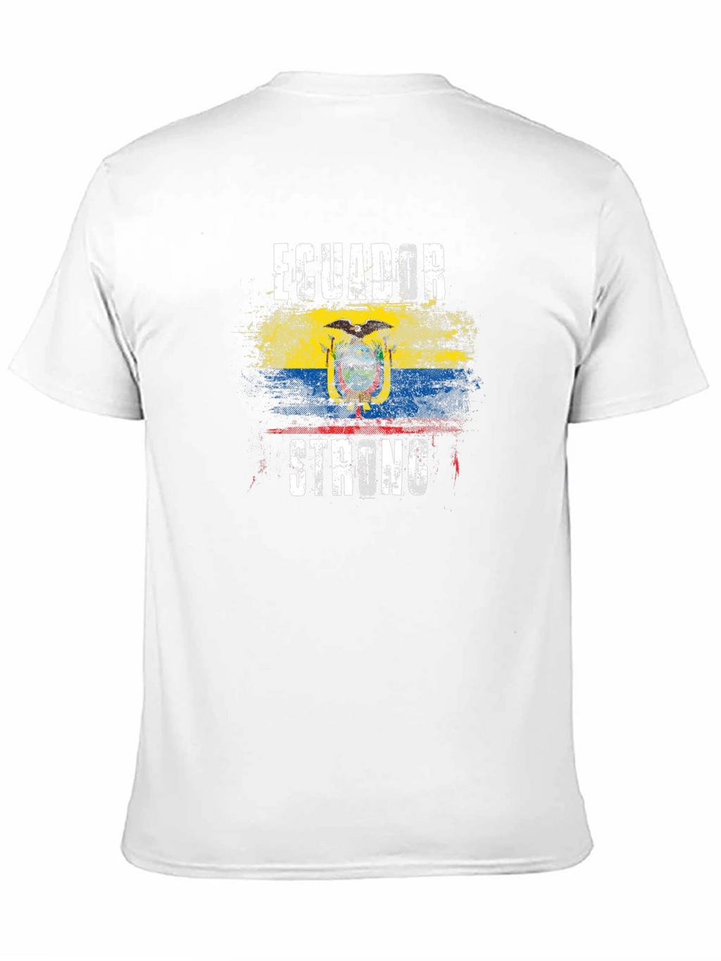Ecuador Strong Flag Graphic T-Shirt