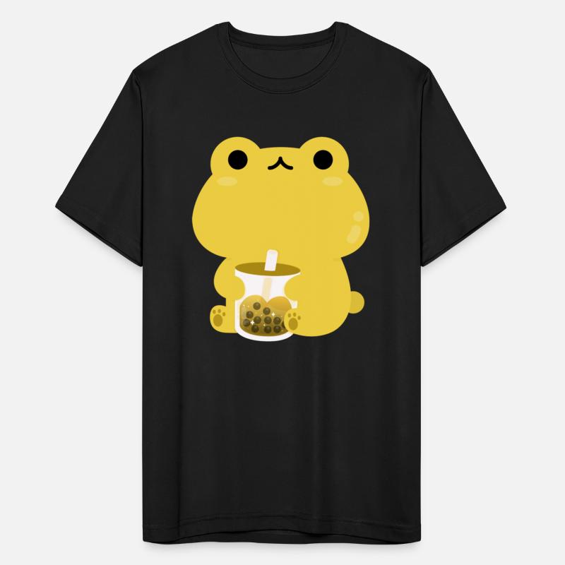 Yellow Boba Frog
