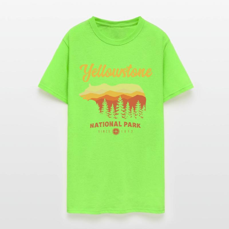 Yellowstone National Park Grizzly Bear Vintage