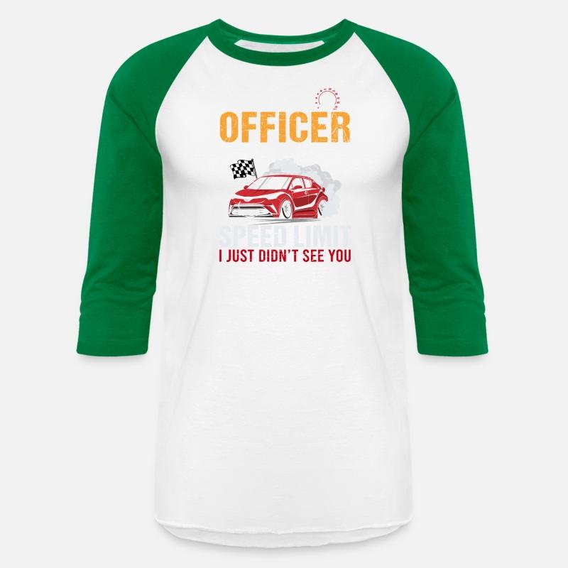 Yes Officer Speeding Funny Racing Race Car Driver