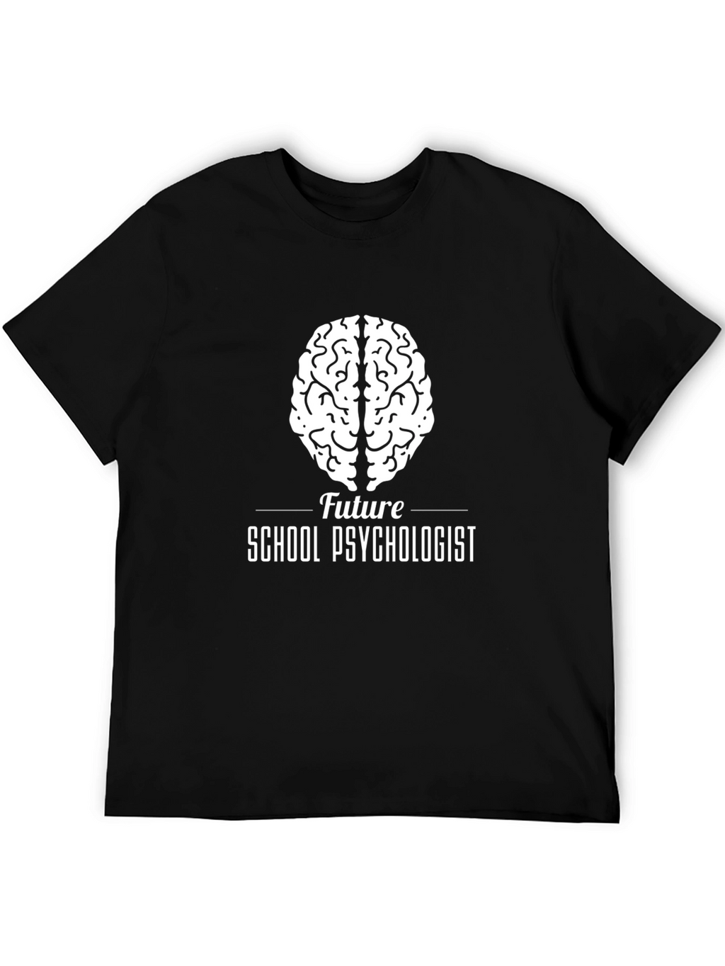 Future School Psychologist Brain Graphic T-Shirt