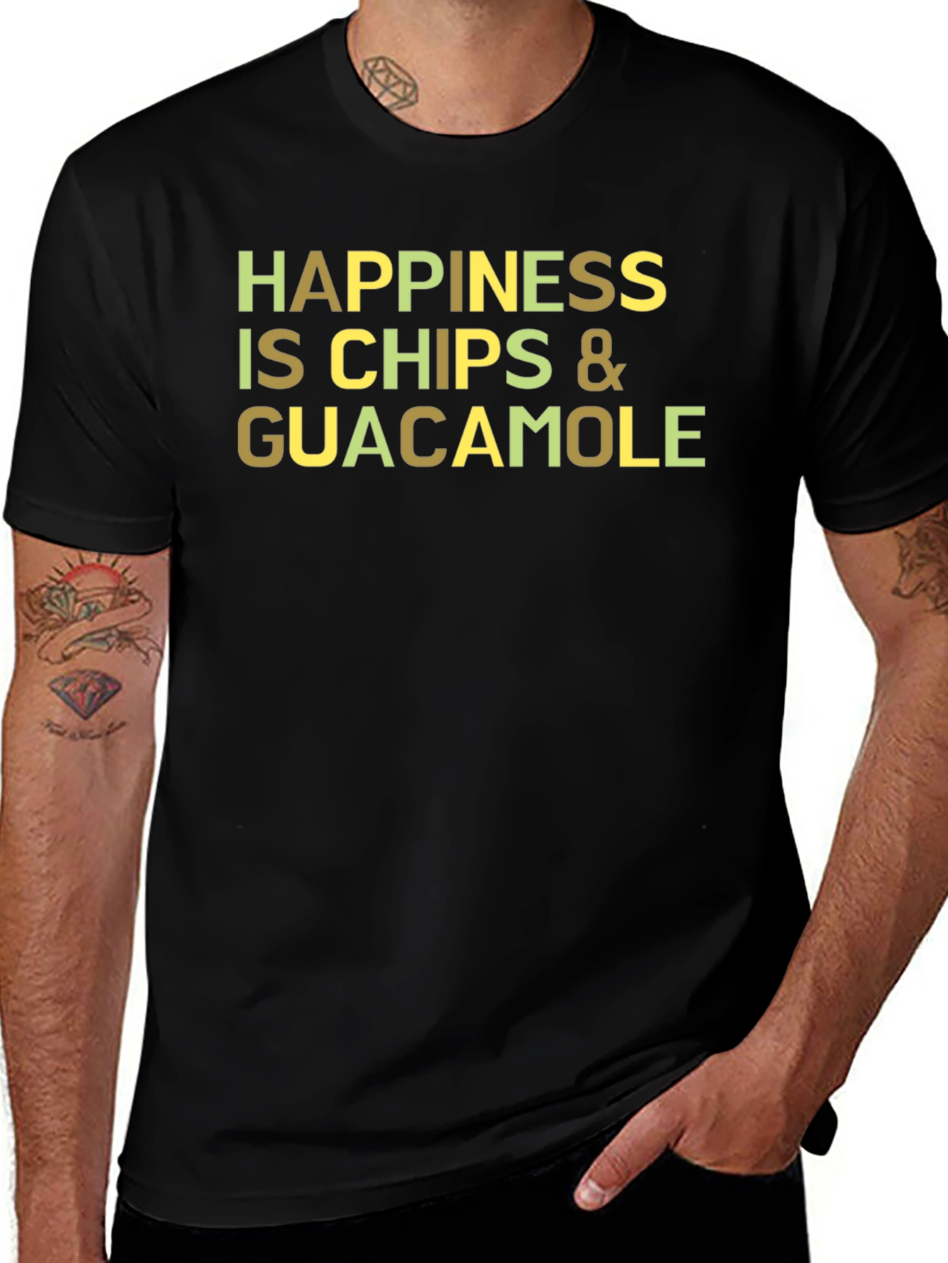 Happiness Chips & Guacamole T-Shirt