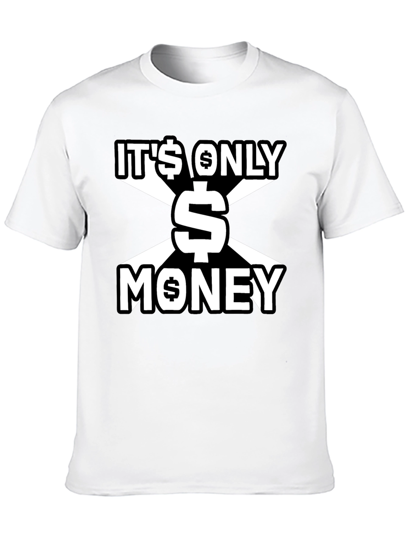 Its Only Money Graphic Tee - Black
