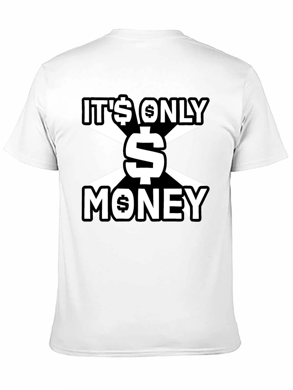 Its Only Money Graphic Tee - Black