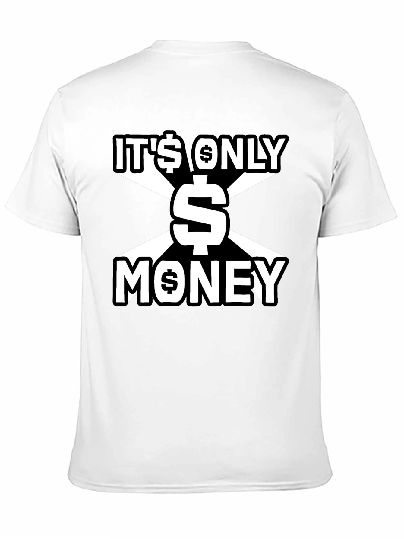 Its Only Money Graphic Tee - Black