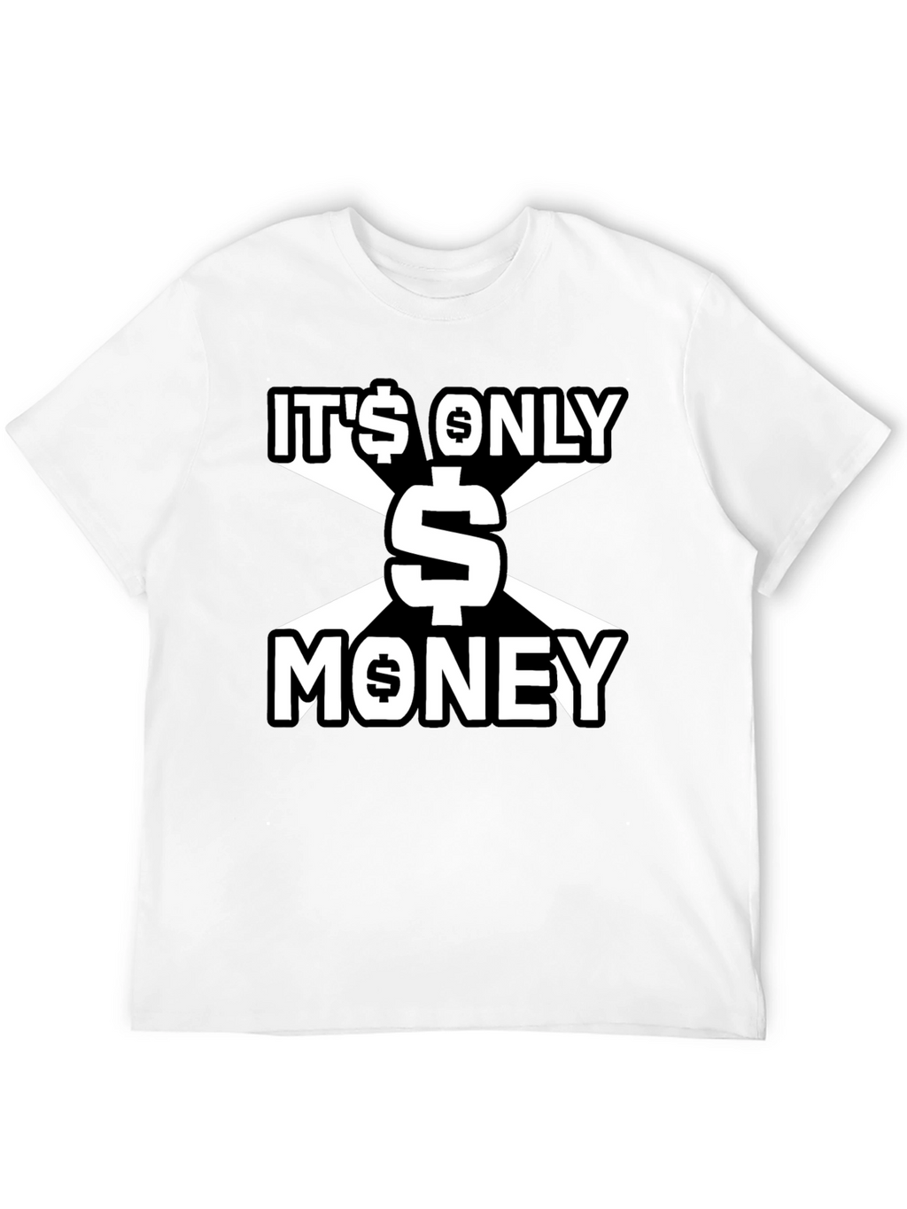 Its Only Money Graphic Tee - Black