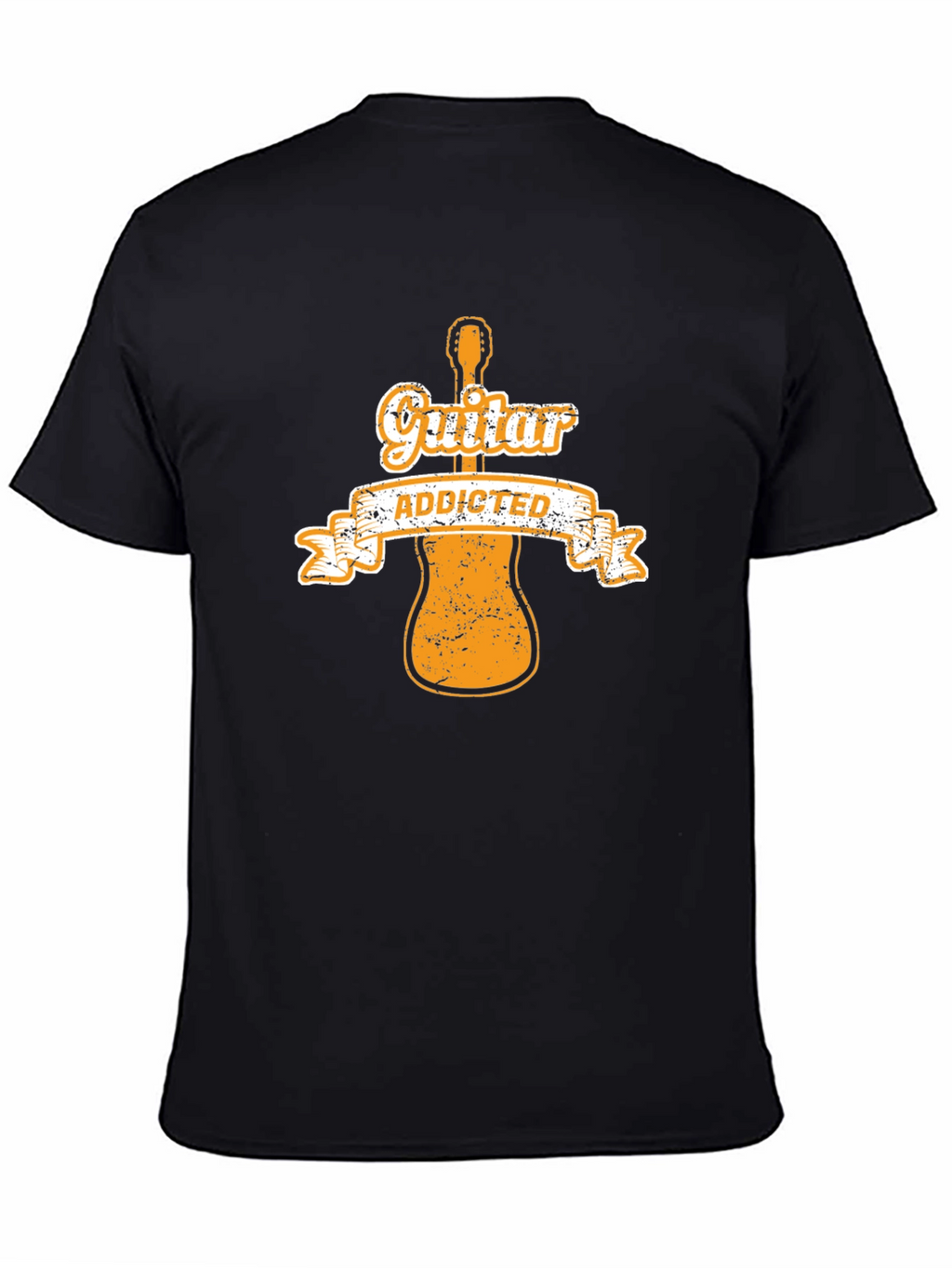 Guitar Addicted Graphic Tee - Musician T-Shirt