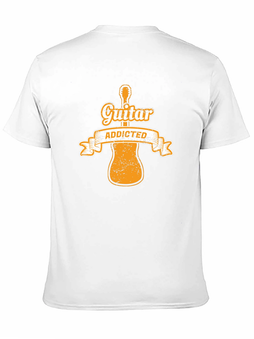 Guitar Addicted Graphic Tee - Musician T-Shirt